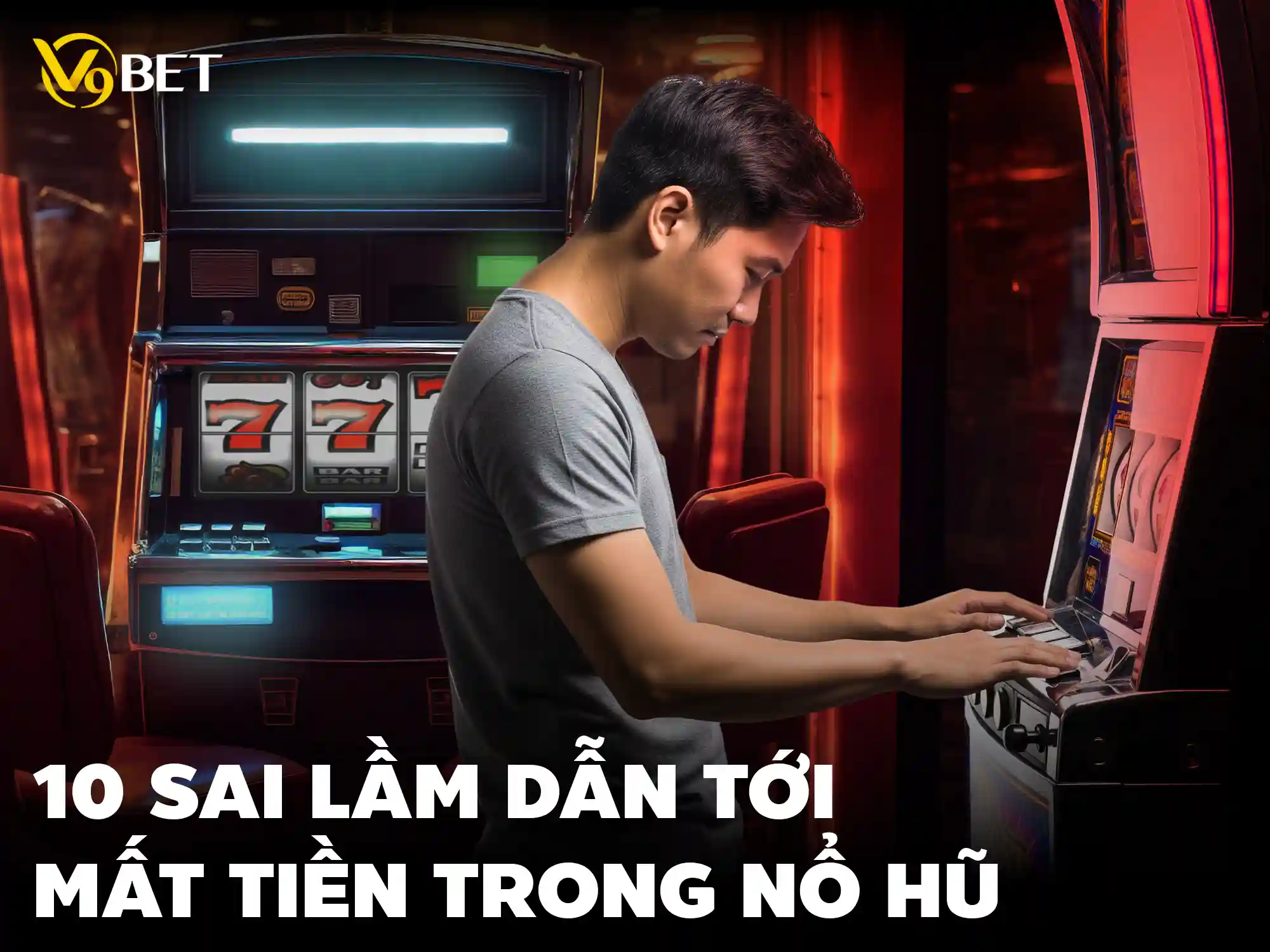 10 Sai lầm ''Chơi Cho Vui'' Dẫn Tới Mất Tiền Trong Nổ Hũ