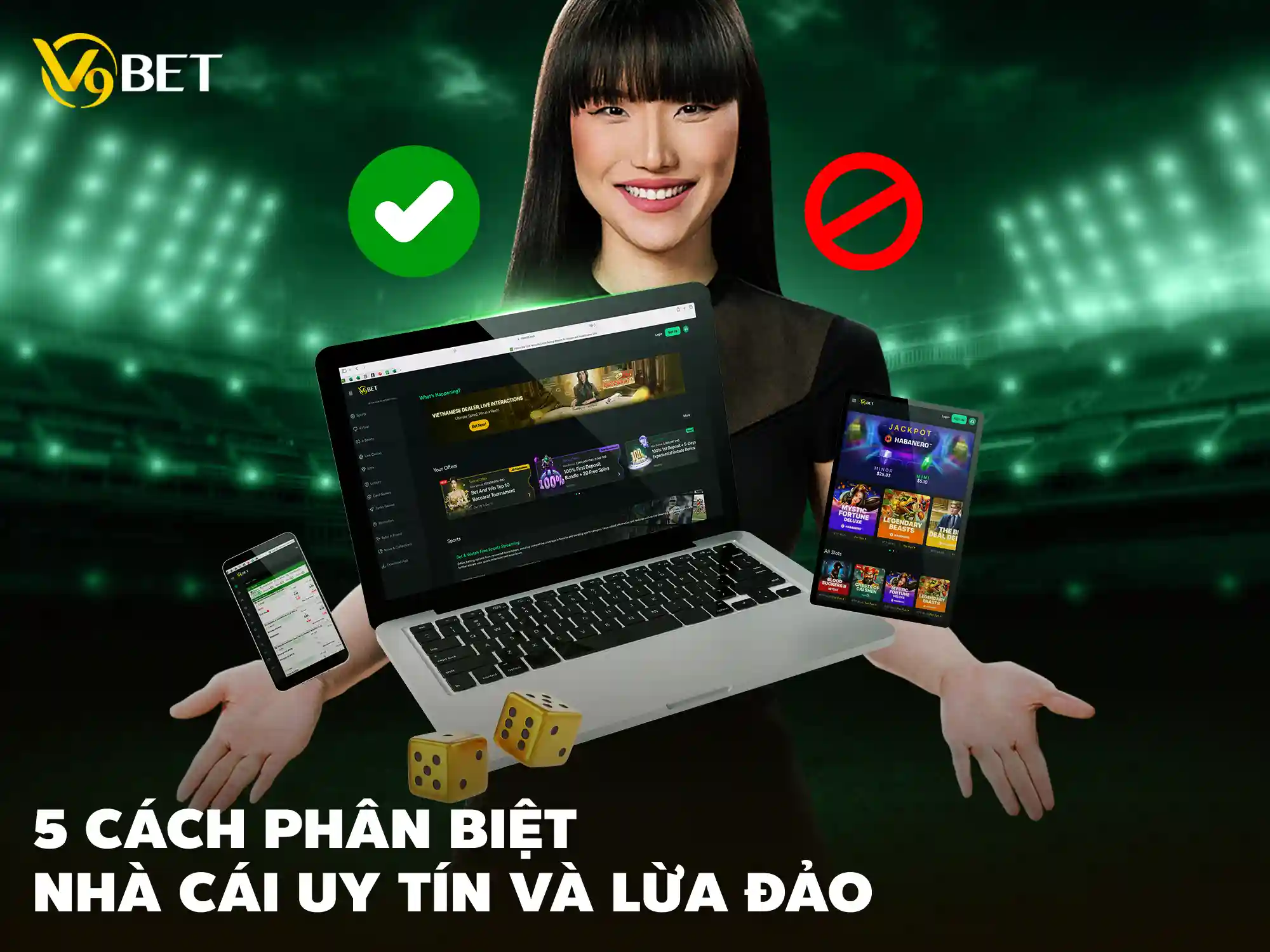 V9Bet nhà cái gợi ý 5+ dấu hiệu nhận biết lừa đảo cần ghi nhớ