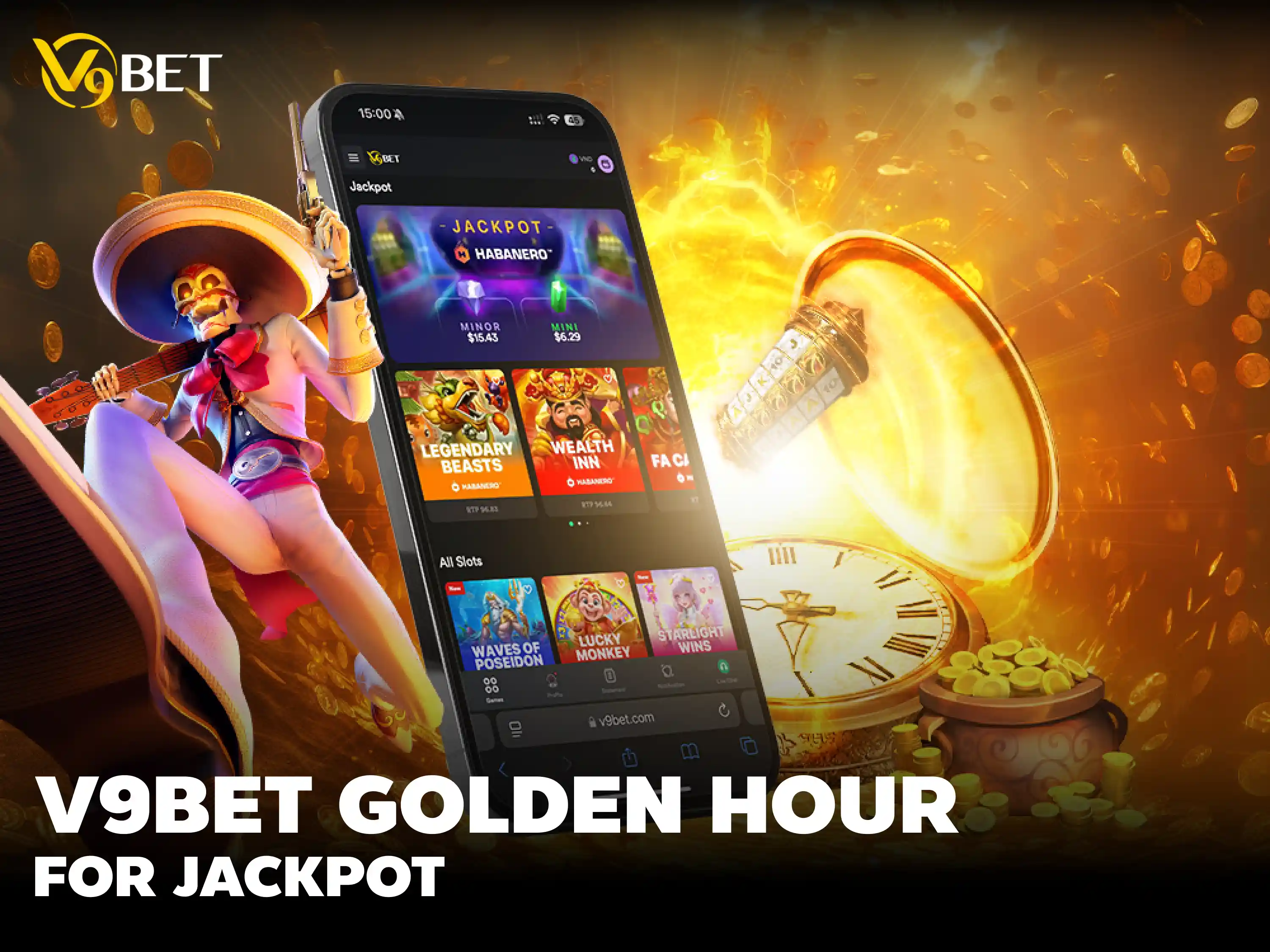 V9BET Golden Jackpot Hours – Pick the Perfect Time to Hit Big Wins
