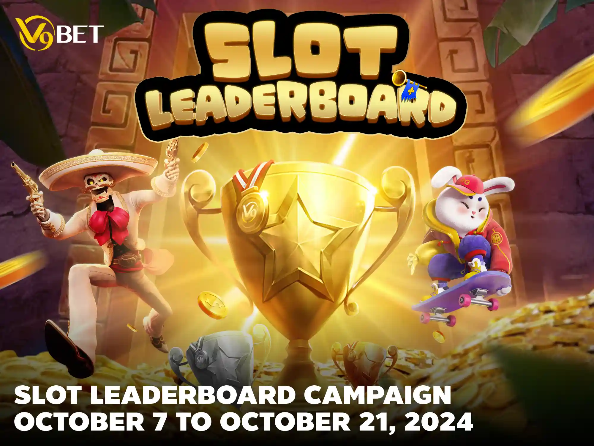 Slot Leaderboard Campaign: Win Big from 7 to 21 October 21, 2024