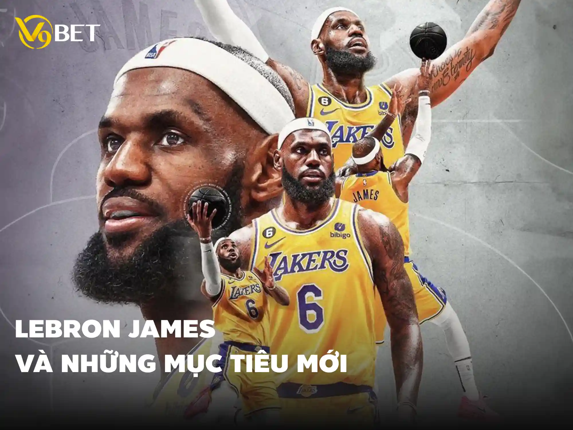 Lebron James tiết lộ mục tiêu mùa giải 2024-2025 cùng V9Bet