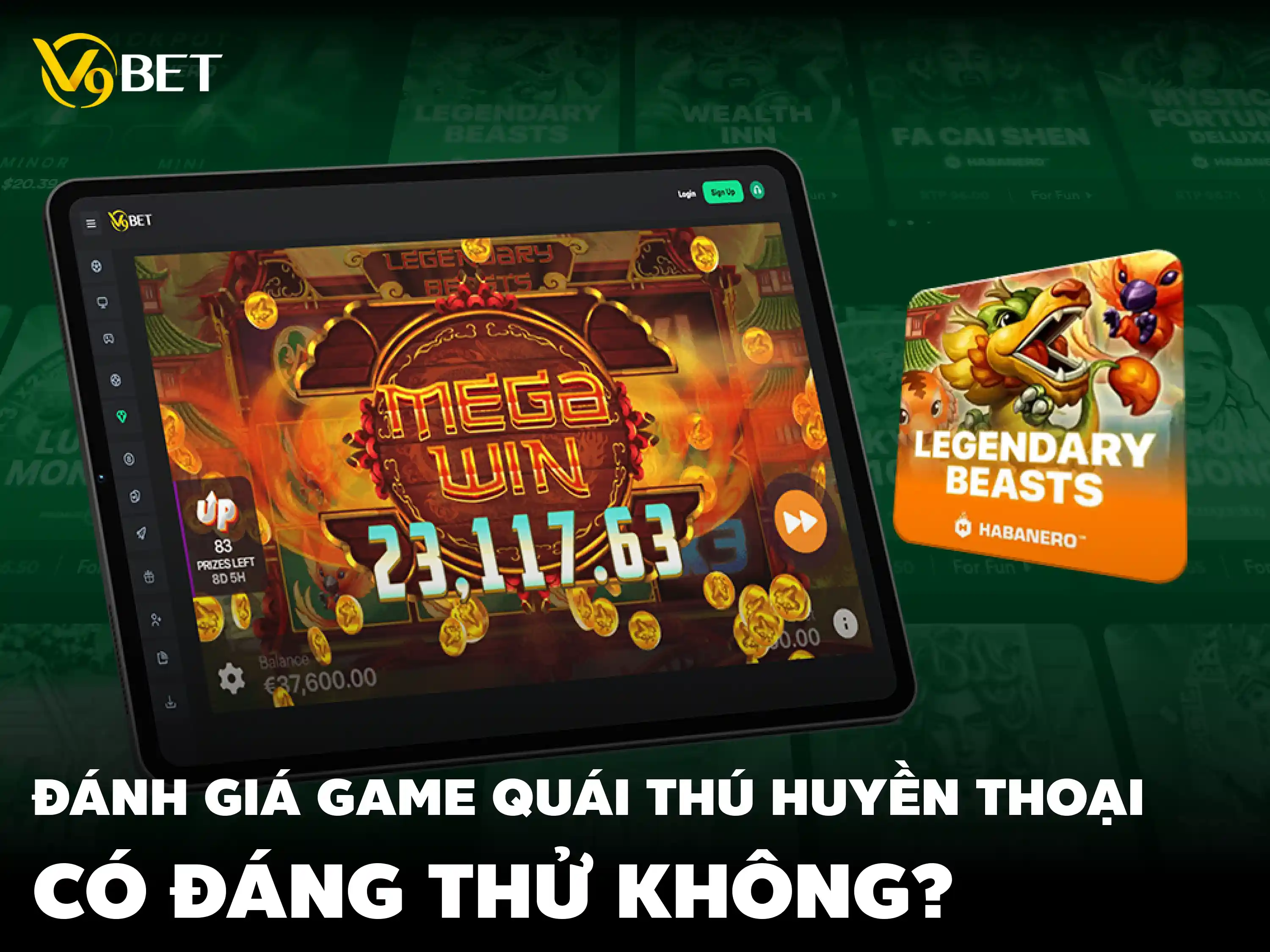 Review Game Quái thú huyền thoại – Nổ Hũ Đáng Chơi Nhất Hiện Nay