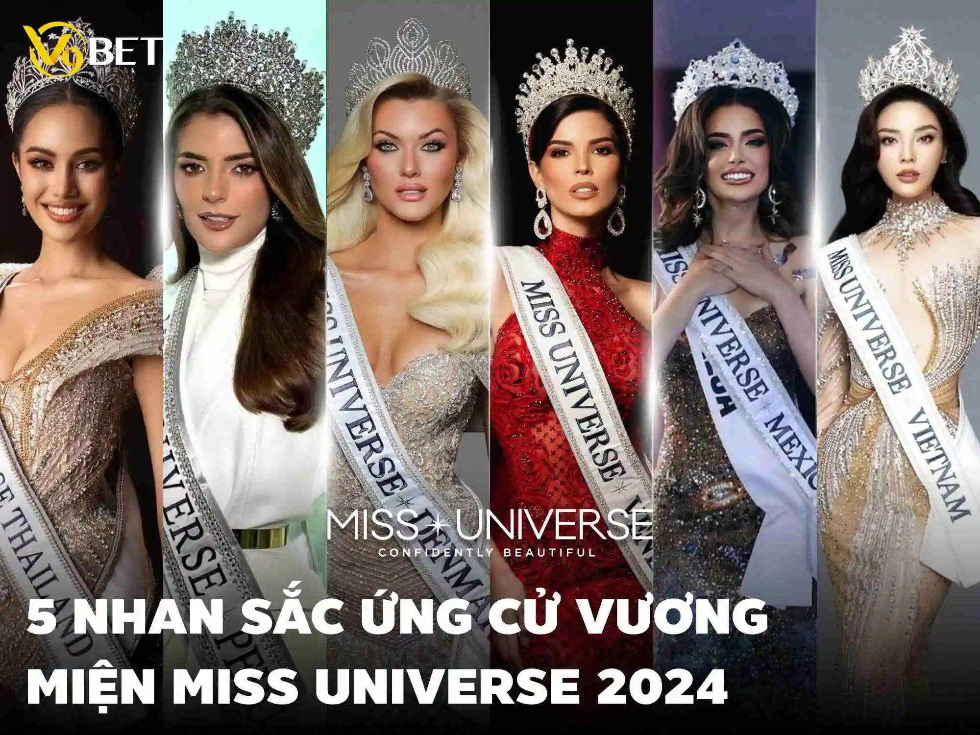 Khám phá top 5 Miss Universe - Dự đoán ai sẽ là người thắng giải tại cược SABA V9Bet