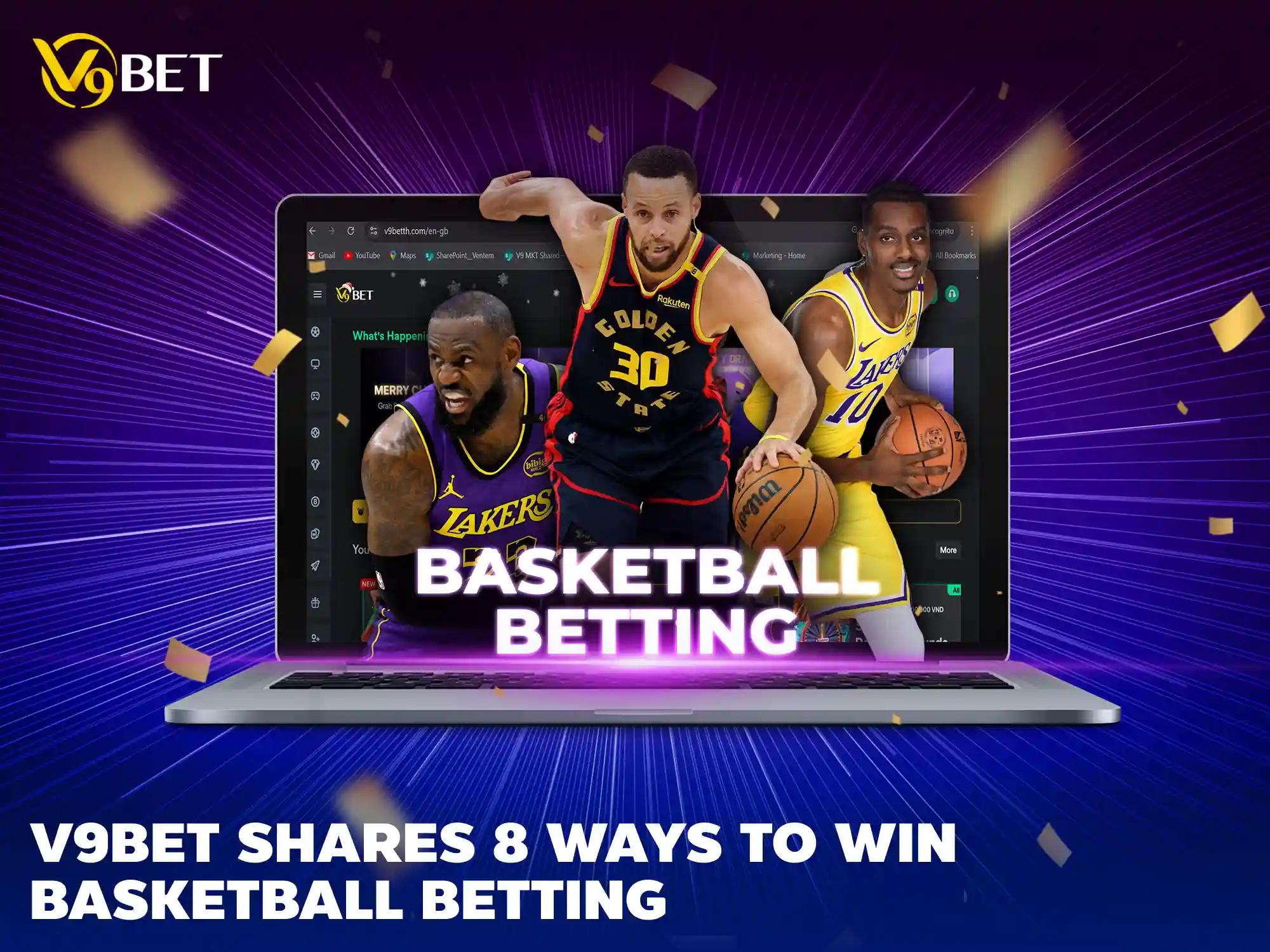 How to bet on basketball - V9Bet shares 8 ways to increase the win rate up to 99%