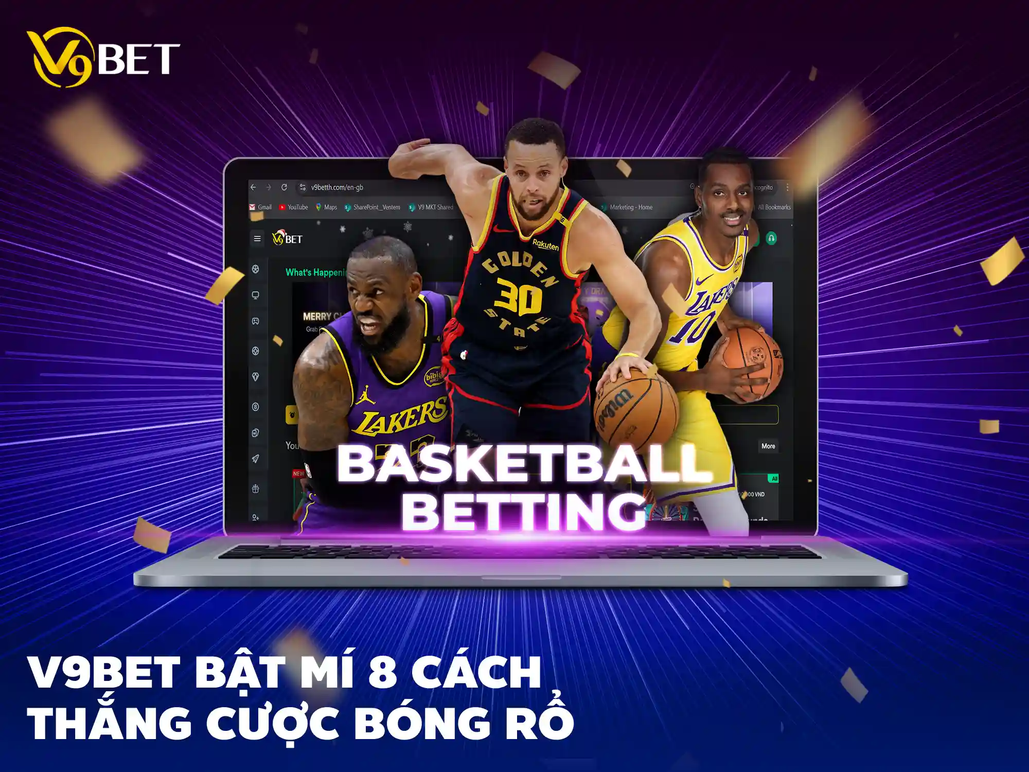 Cách đặt cược bóng rổ - V9Bet chia sẻ 8 cách tăng tỷ lệ thắng lên đến 99%