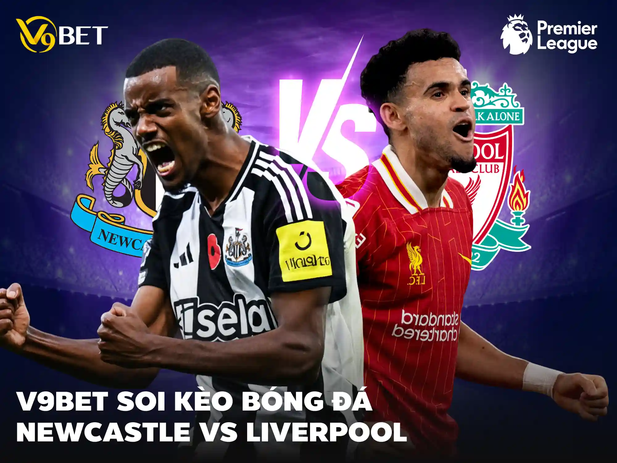 V9Bet soi kèo Newcastle vs Liverpool ngày 5/12: Dự đoán và phân tích 