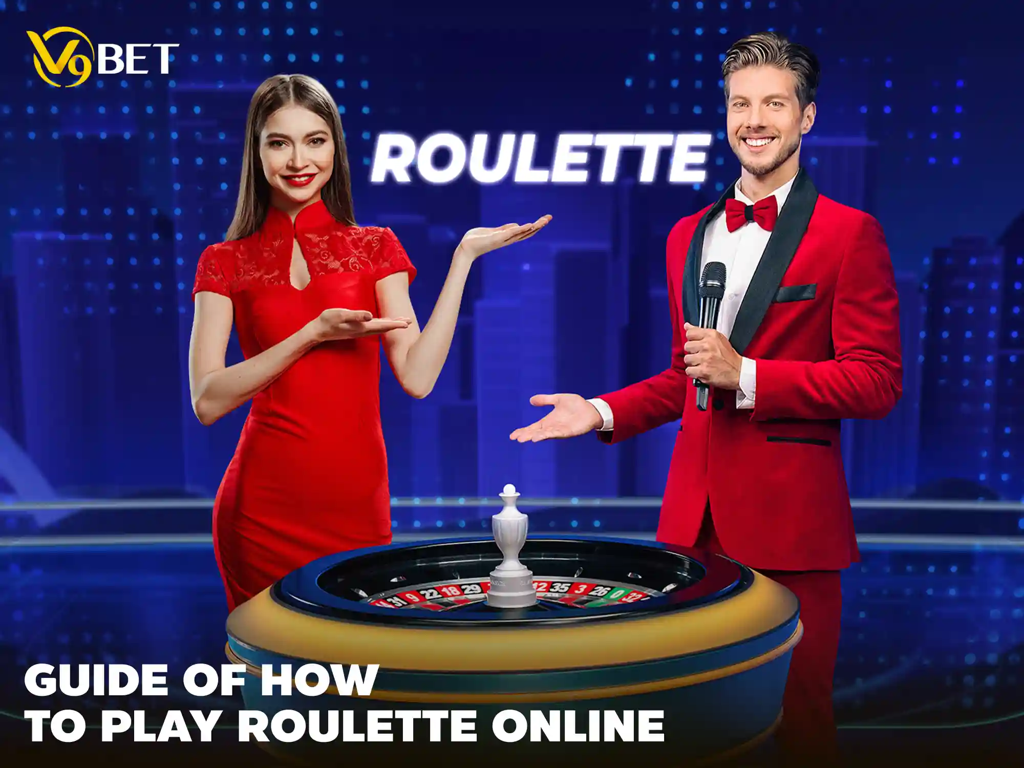 Guide to always win at Roulette at V9Bet