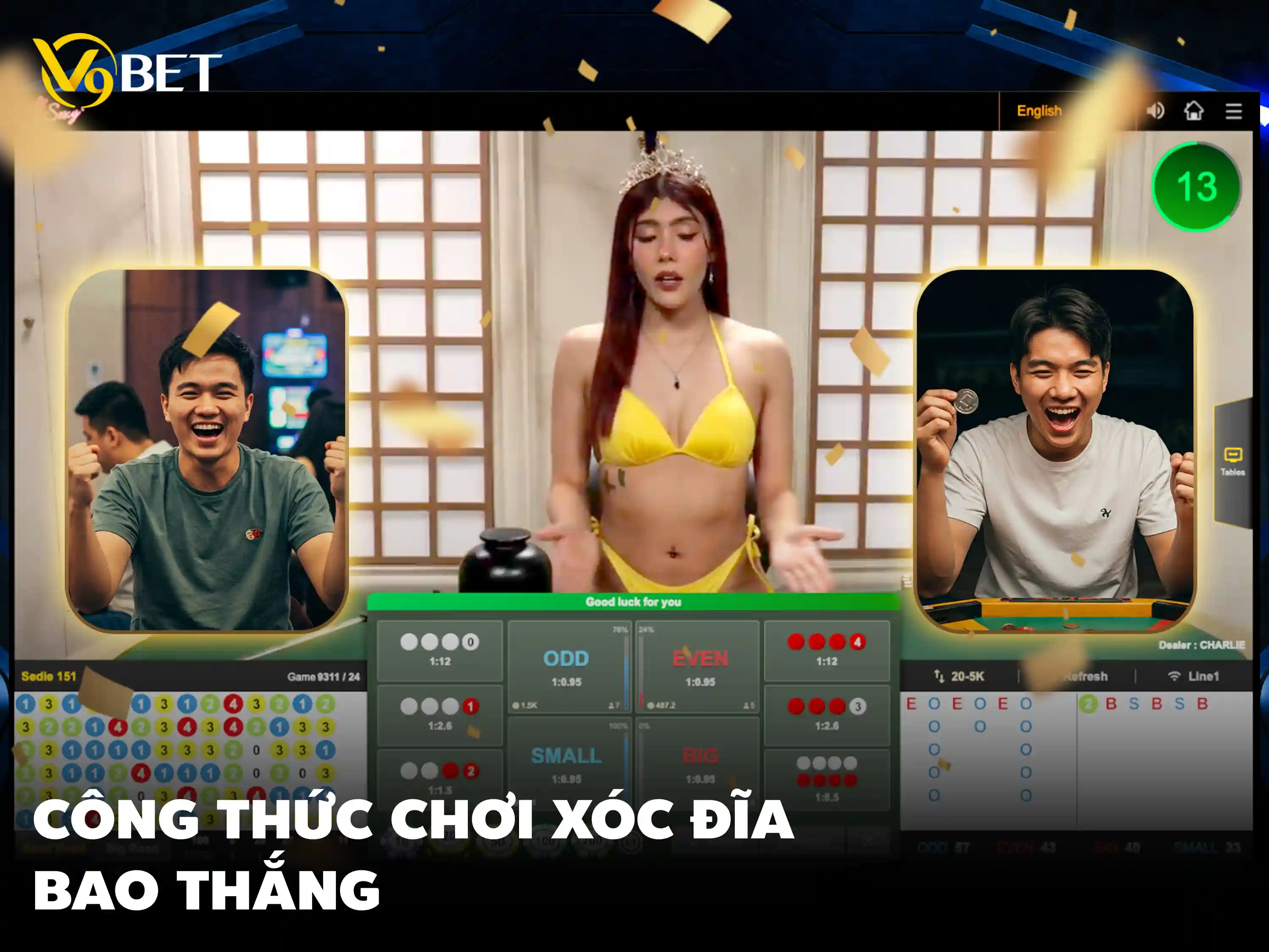 Công Thức Xóc Đĩa Online Bao Thắng: Hướng Dẫn Chi Tiết Tại V9Bet 2025