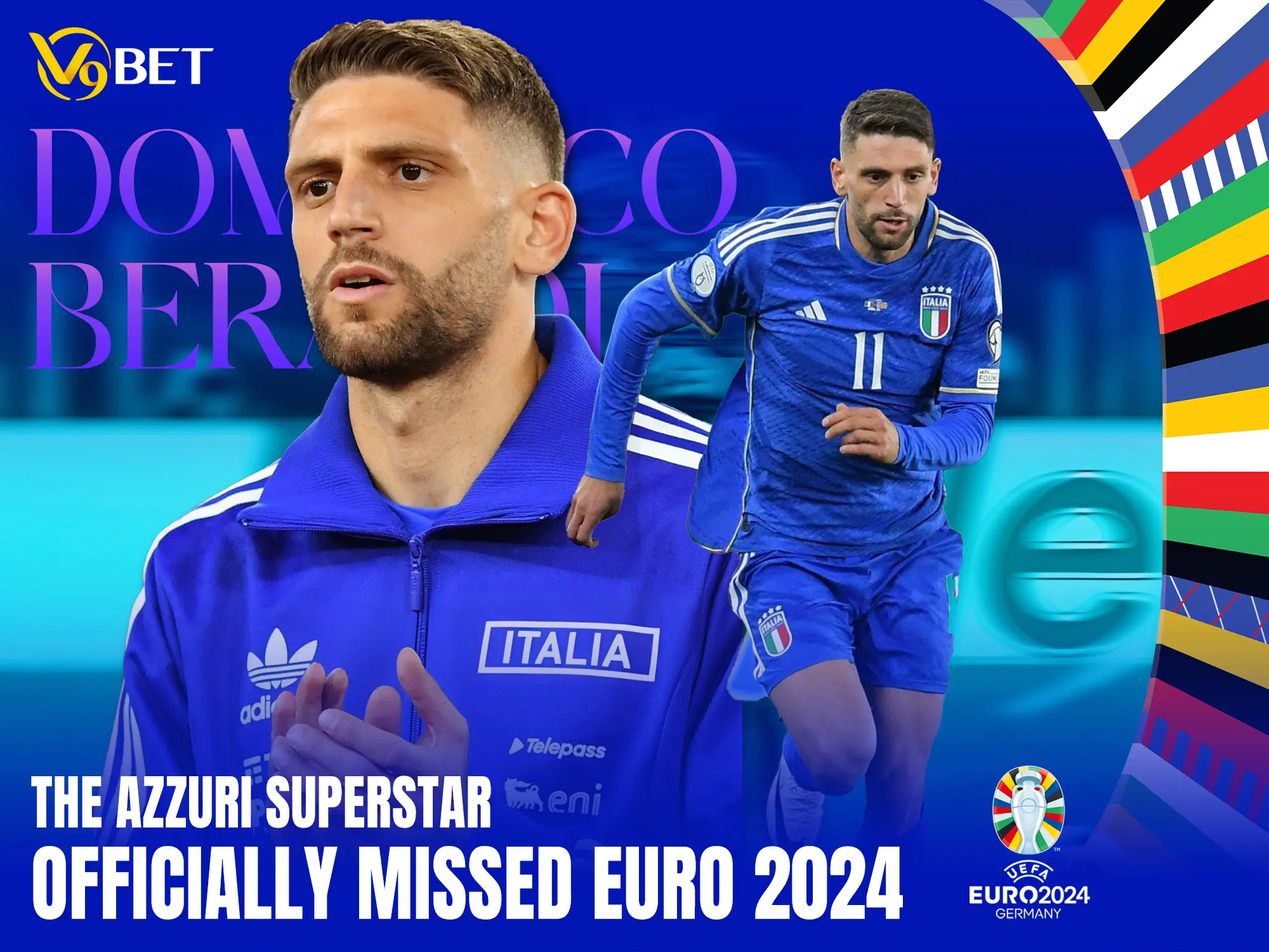 Azzurri superstar officially misses EURO 2024