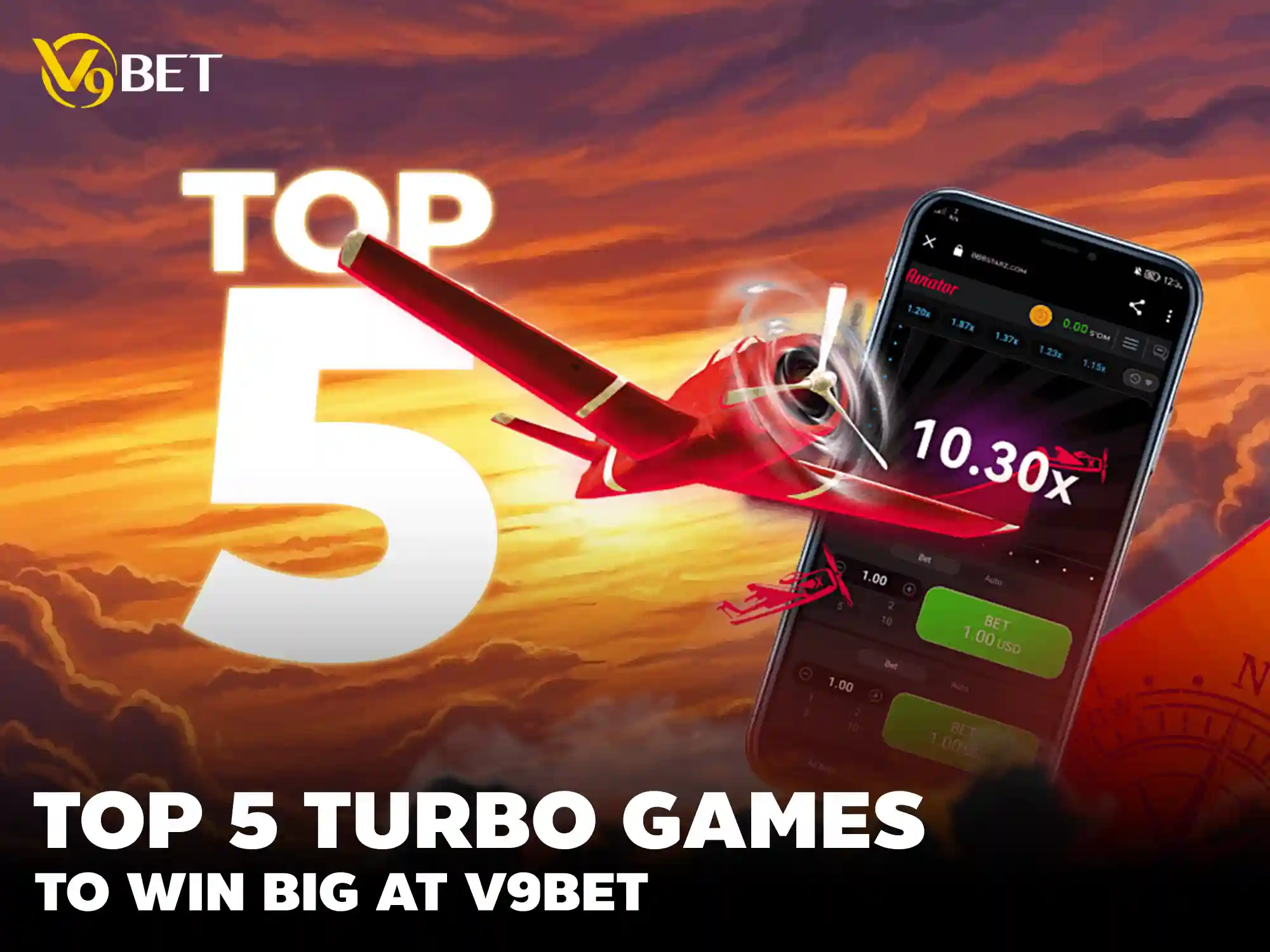 Top 5 Turbo Reward Games at V9Bet – Latest 2025 Update