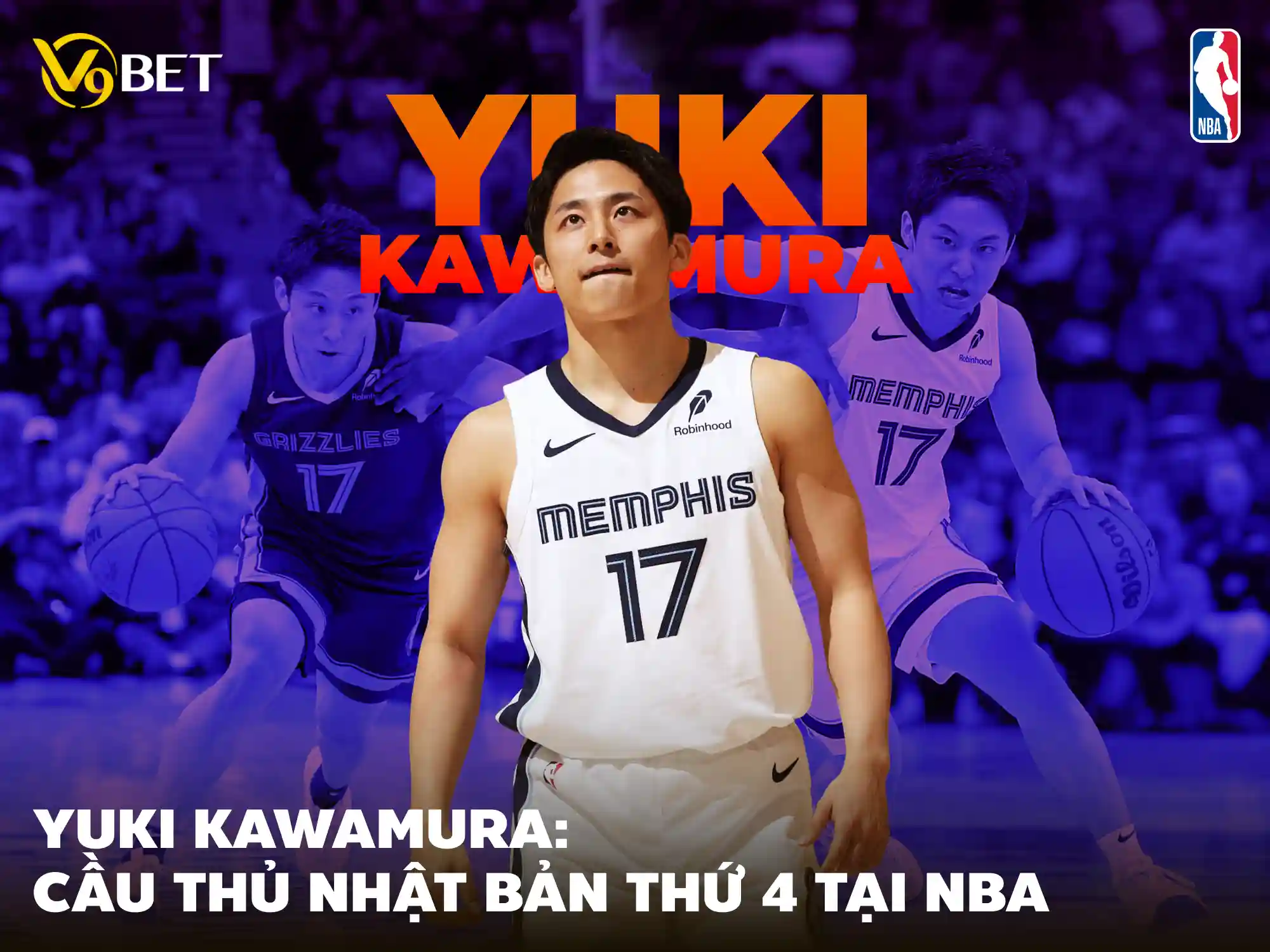 V9Bet: Yuki Kawamura Cầu Thủ Nhật Bản Thứ Tư Xuất Hiện Tại NBA