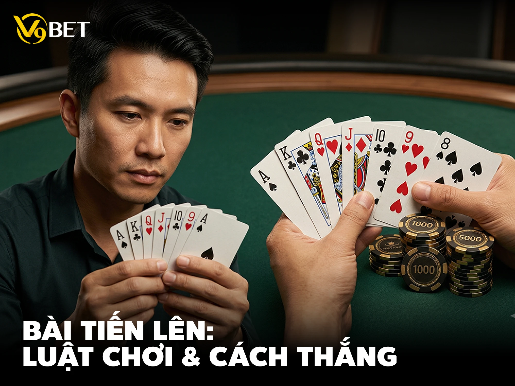 V9Bet Bài Tiến Lên: Hướng Dẫn Chơi Từ A Đến Z & Bí Quyết Thắng Lớn 2026