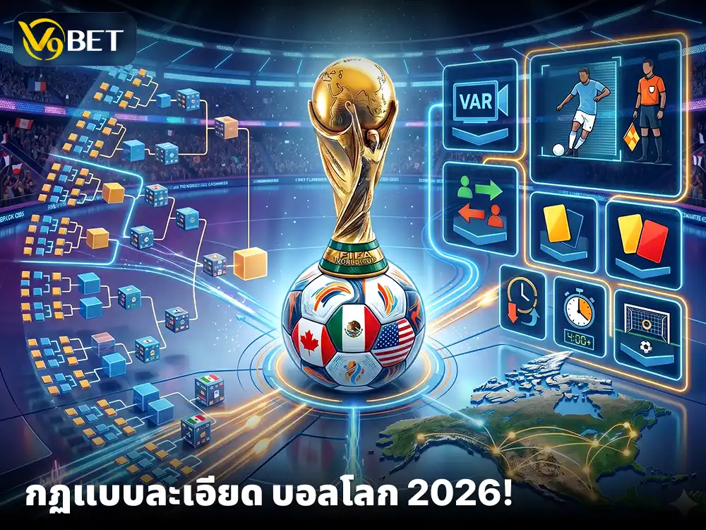 48 ทีมเตรียมลุยบอลโลก 2026 มารู้ กฏฟุตบอลโลก ครั้งนี้โดยละเอียดกัน