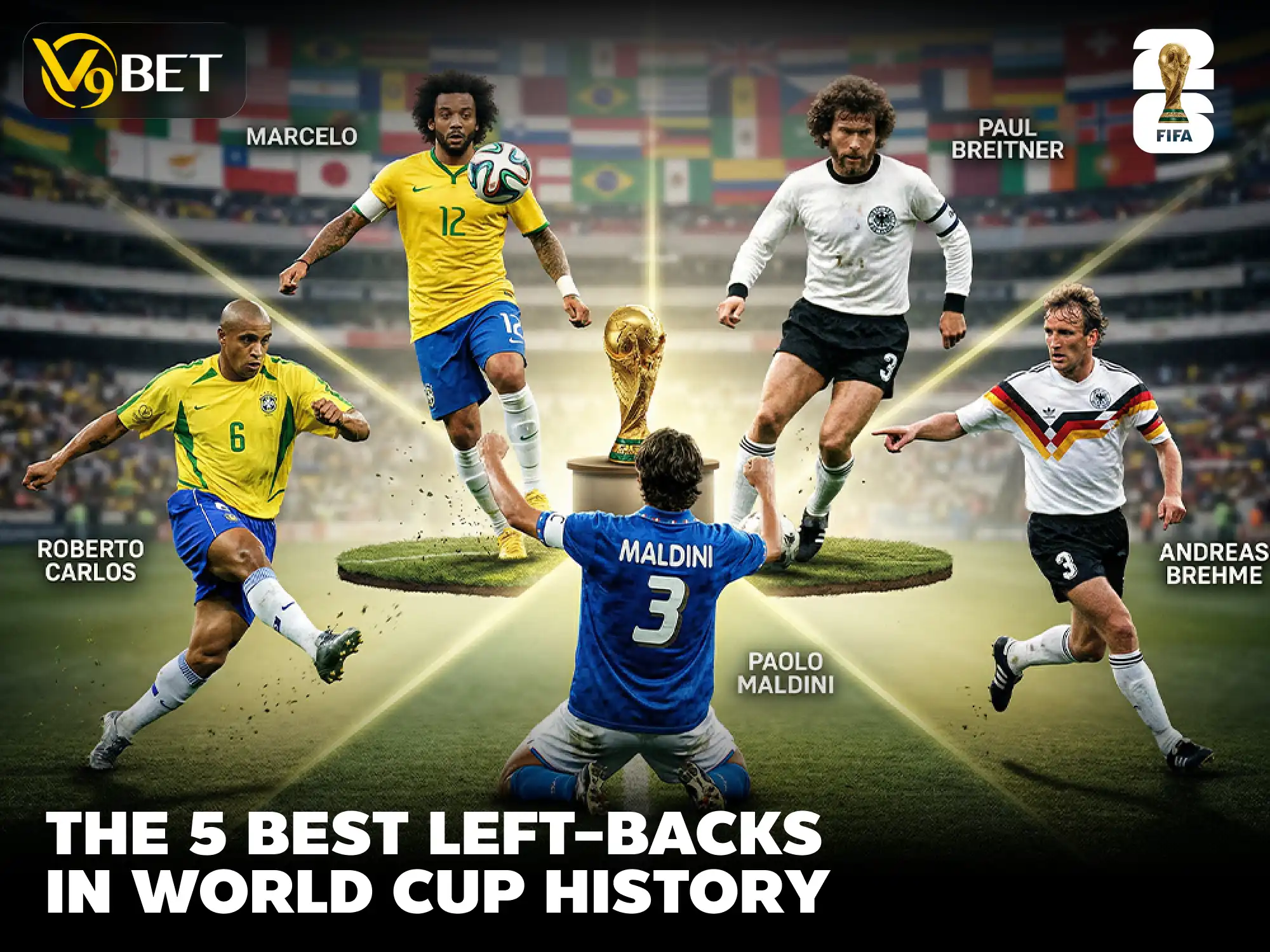 Top 5 Greatest Left-Backs in World Cup History Ever