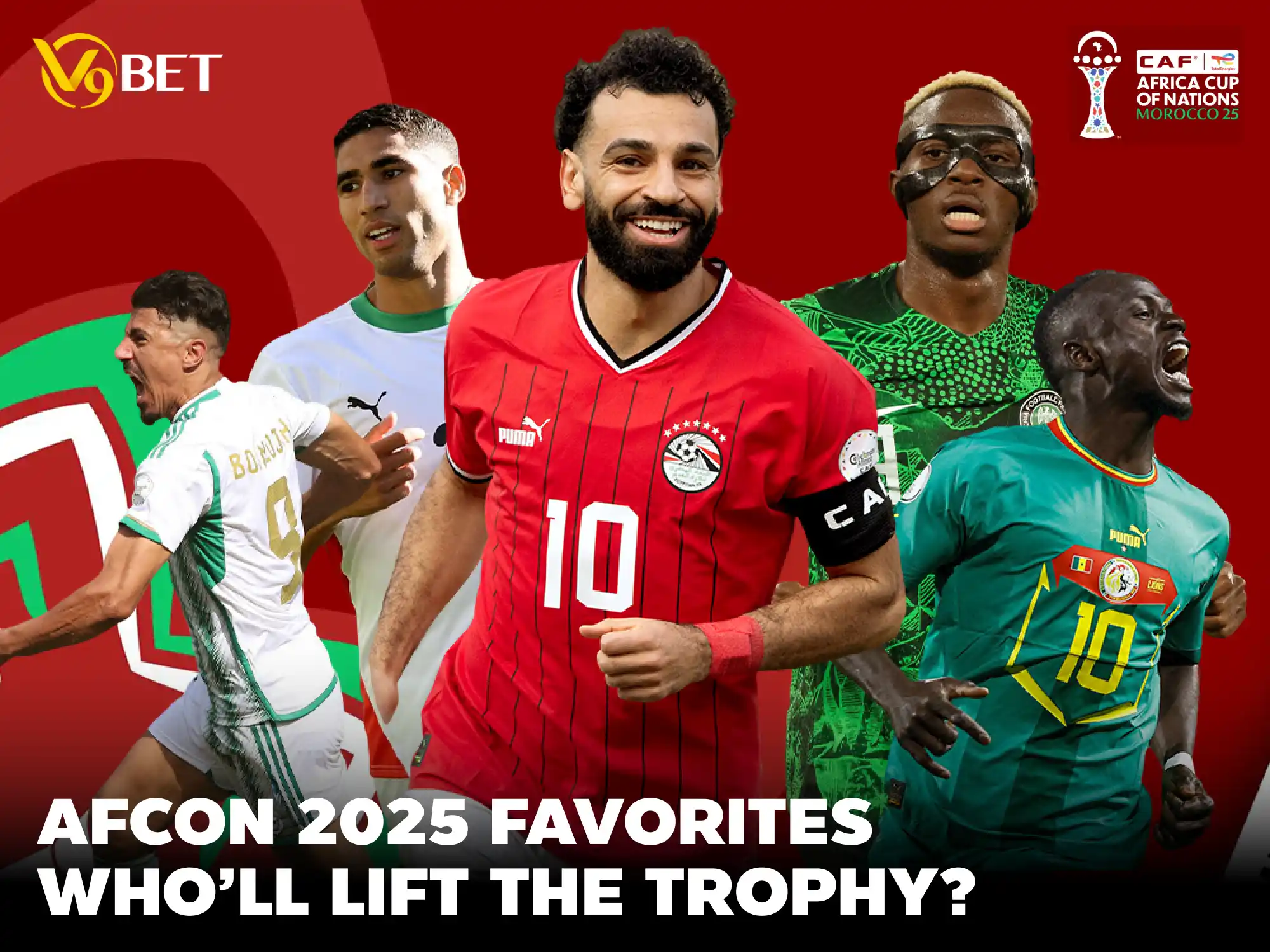 5 Nations Favored to Win the African Cup of Nations 2025