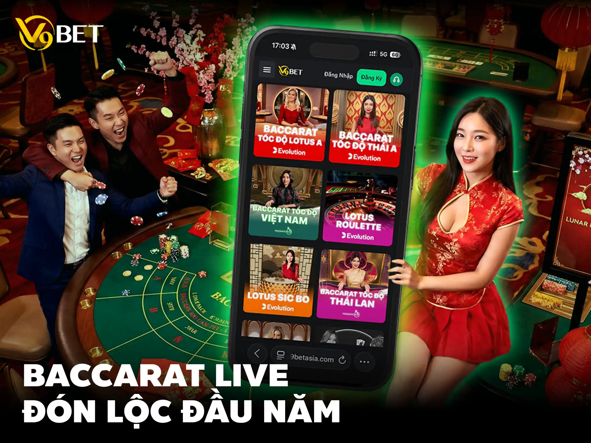 Chào 2026 Khởi Sắc - Thu Về Thưởng Khủng Cùng Baccarat Trực Tuyến