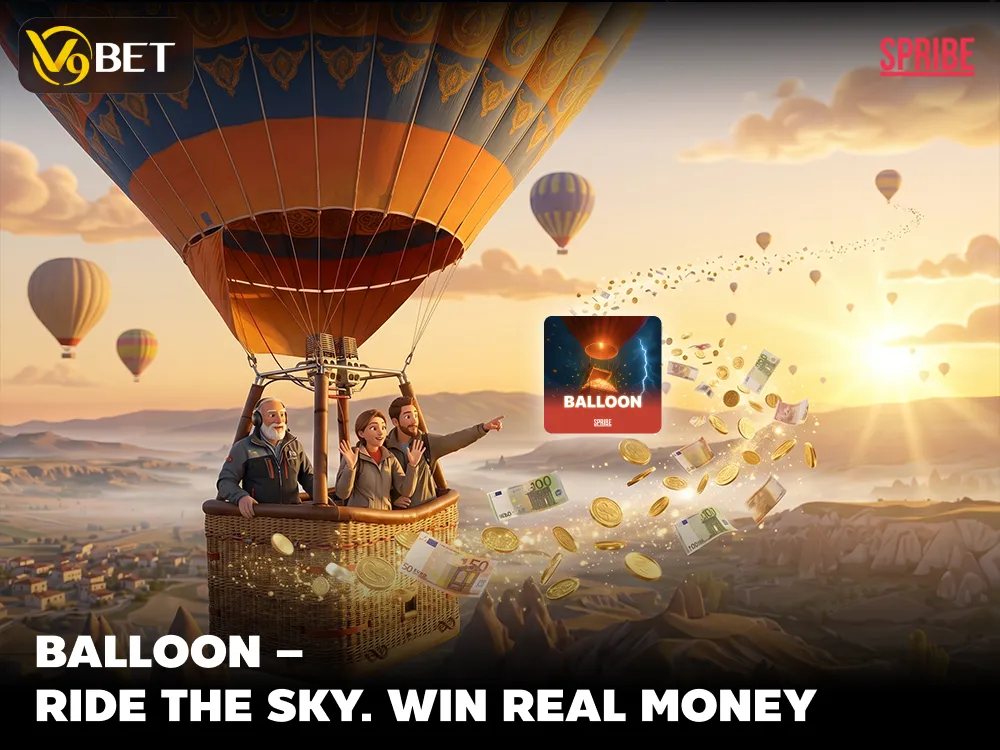 Balloon Turbo Game – Earn Money Instantly at V9Bet