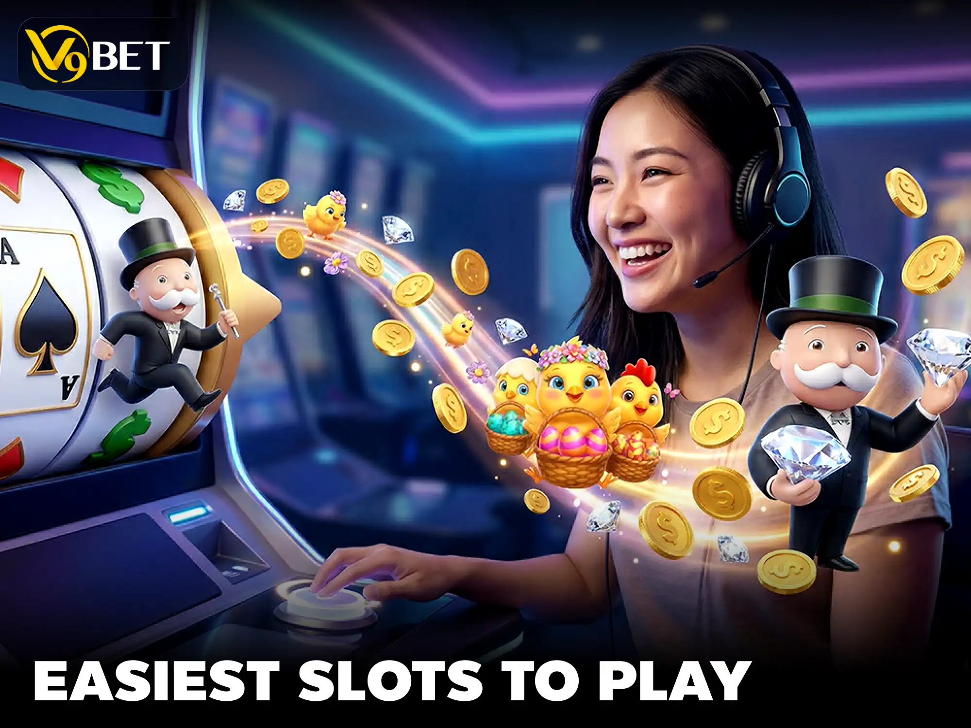 Best Slot Games for Beginners: Easy-to-Play & High-Payout Picks at V9Bet Casino