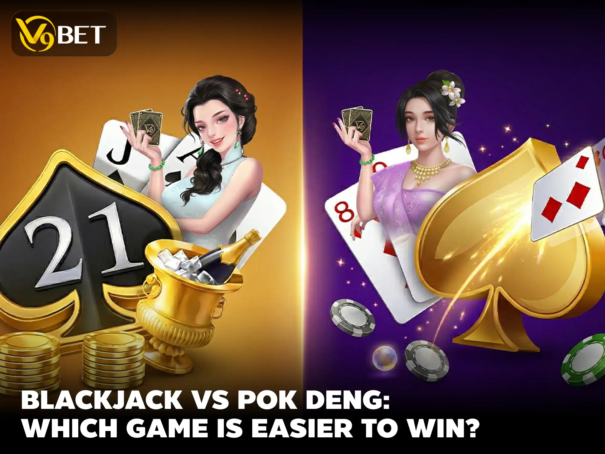 Blackjack vs Pok Deng: Which Is Easier to Win for Players?