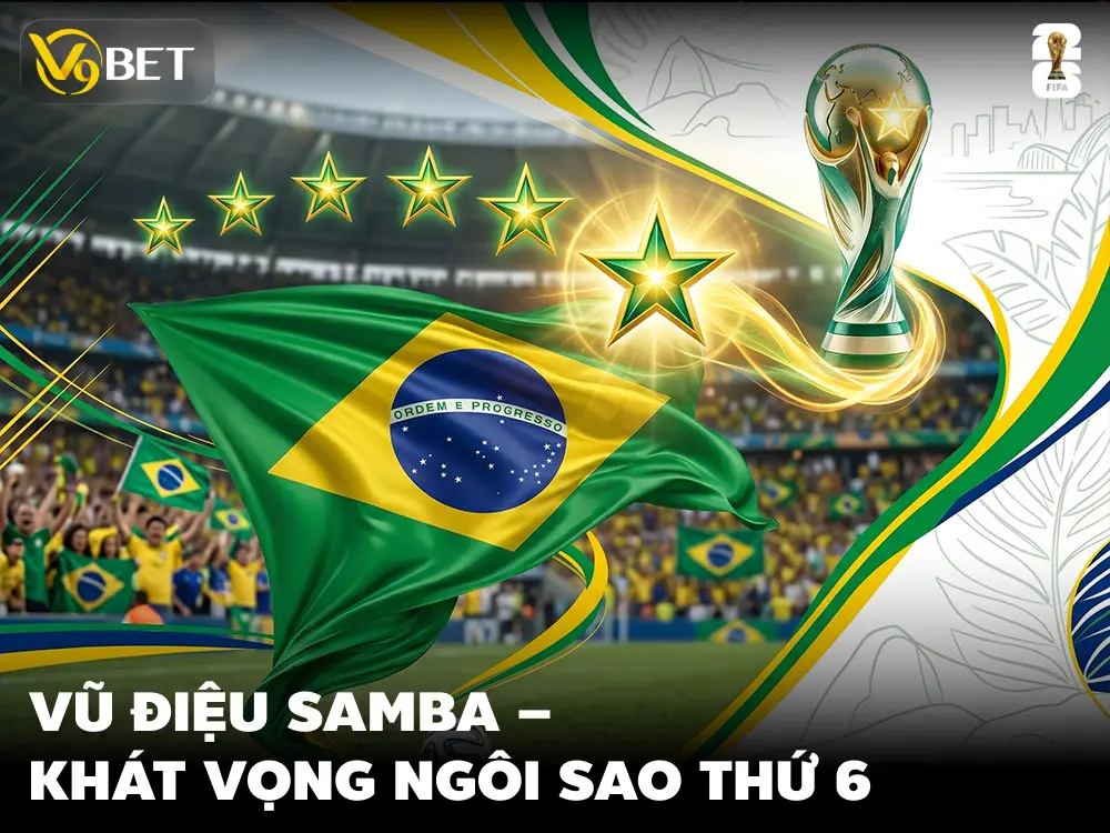 World Cup 2026: Brazil Có Thể Vô Địch Lần Thứ 6?