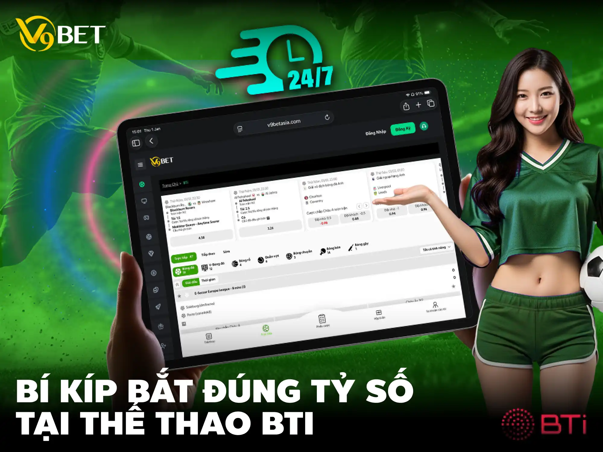 Thể Thao BTI: Bí Kíp Chốt Kèo Tỷ Số Chính Xác Dễ Thắng Lớn 