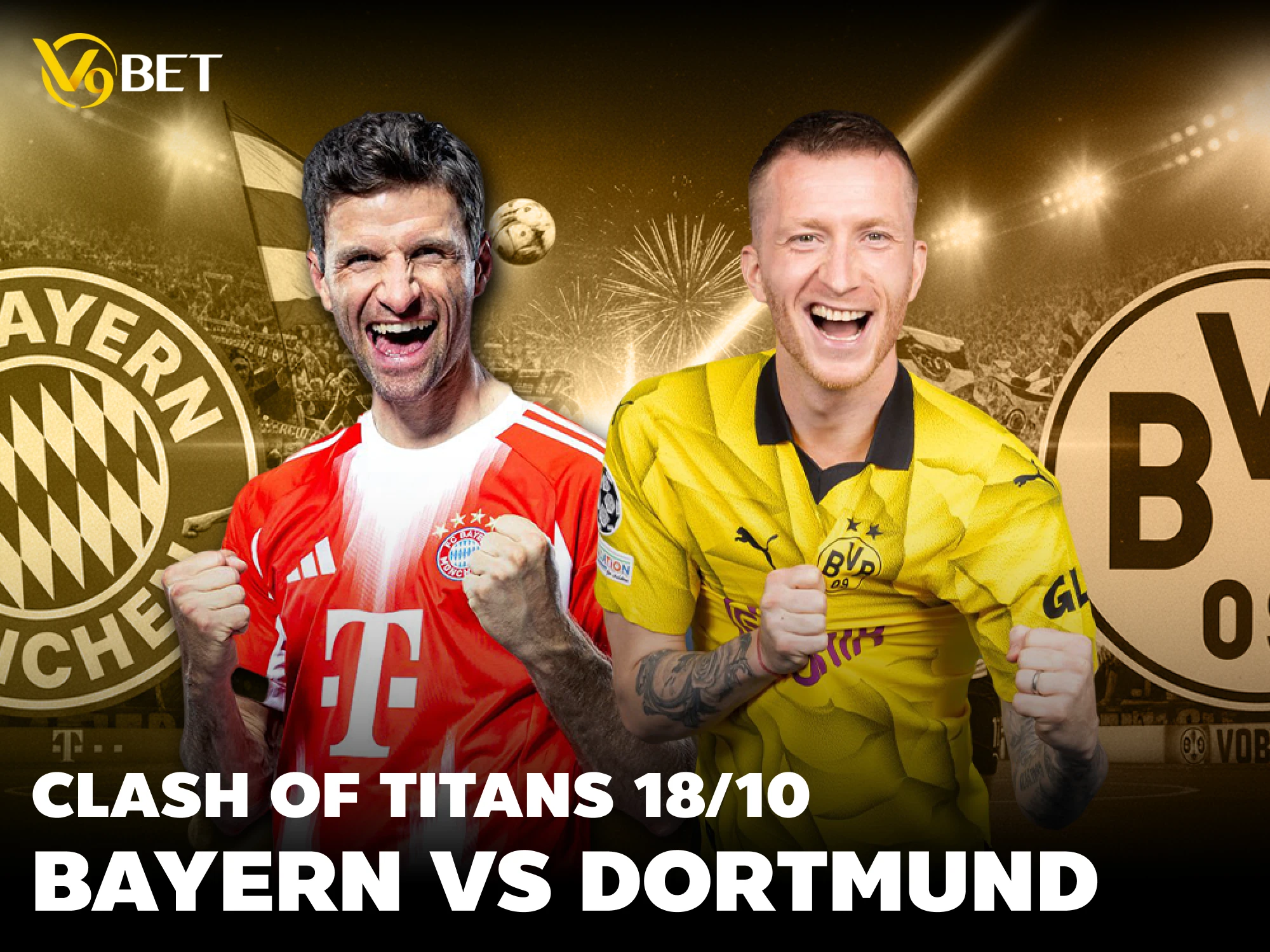 Bundesliga: Dortmund vs Bayern – October 18 | Preview | V9Bet