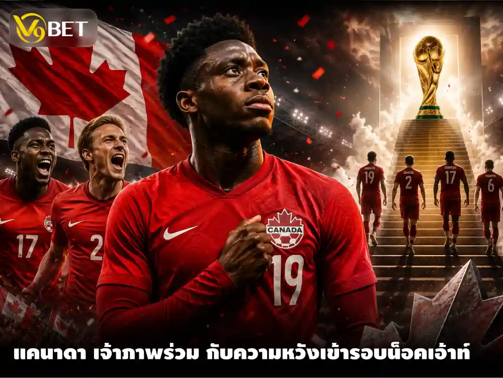 แคนาดา เจ้าภาพร่วมฟุตบอลโลก 2026 กับเป้าหมายเข้ารอบน็อคเอ้าท์