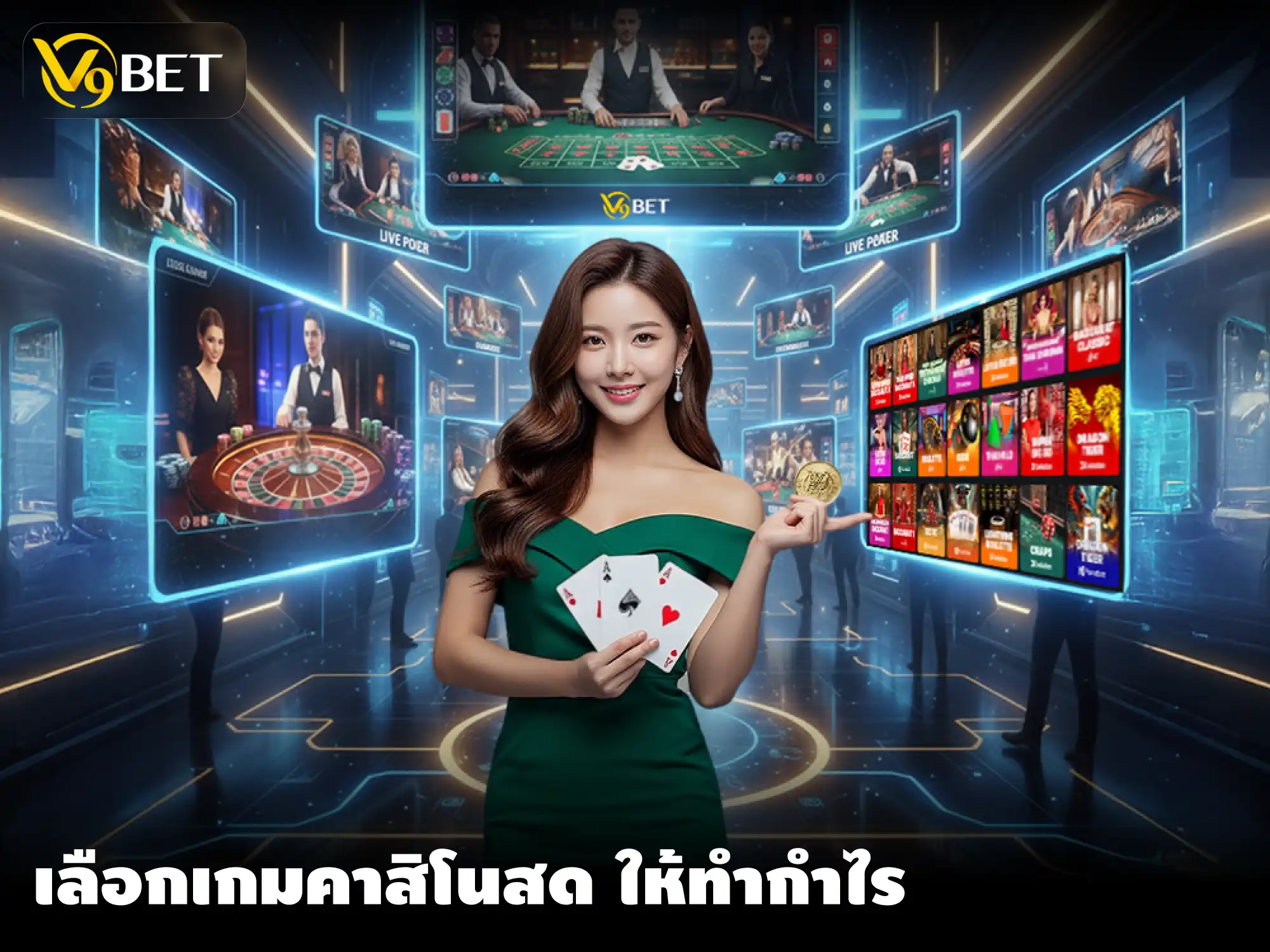 ควรเล่น เกมคาสิโนออนไลน์ เกมไหนดี? แนะนำเลือกจากประสบการณ์จริง