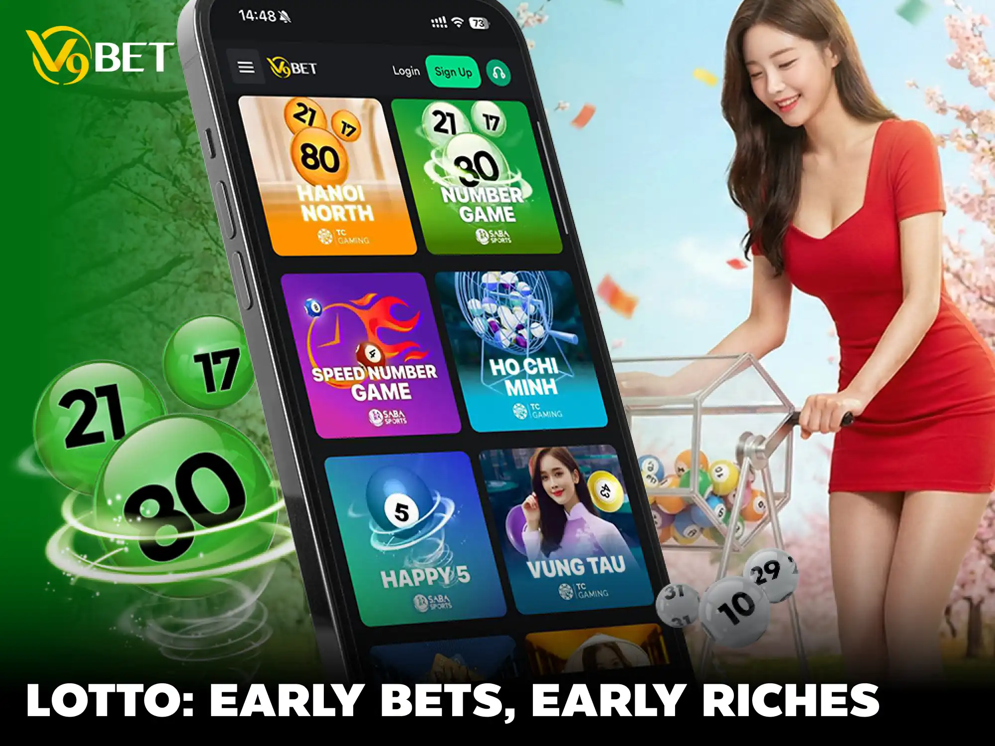 Start the New Year Rich with Online Lottery Betting at V9Bet