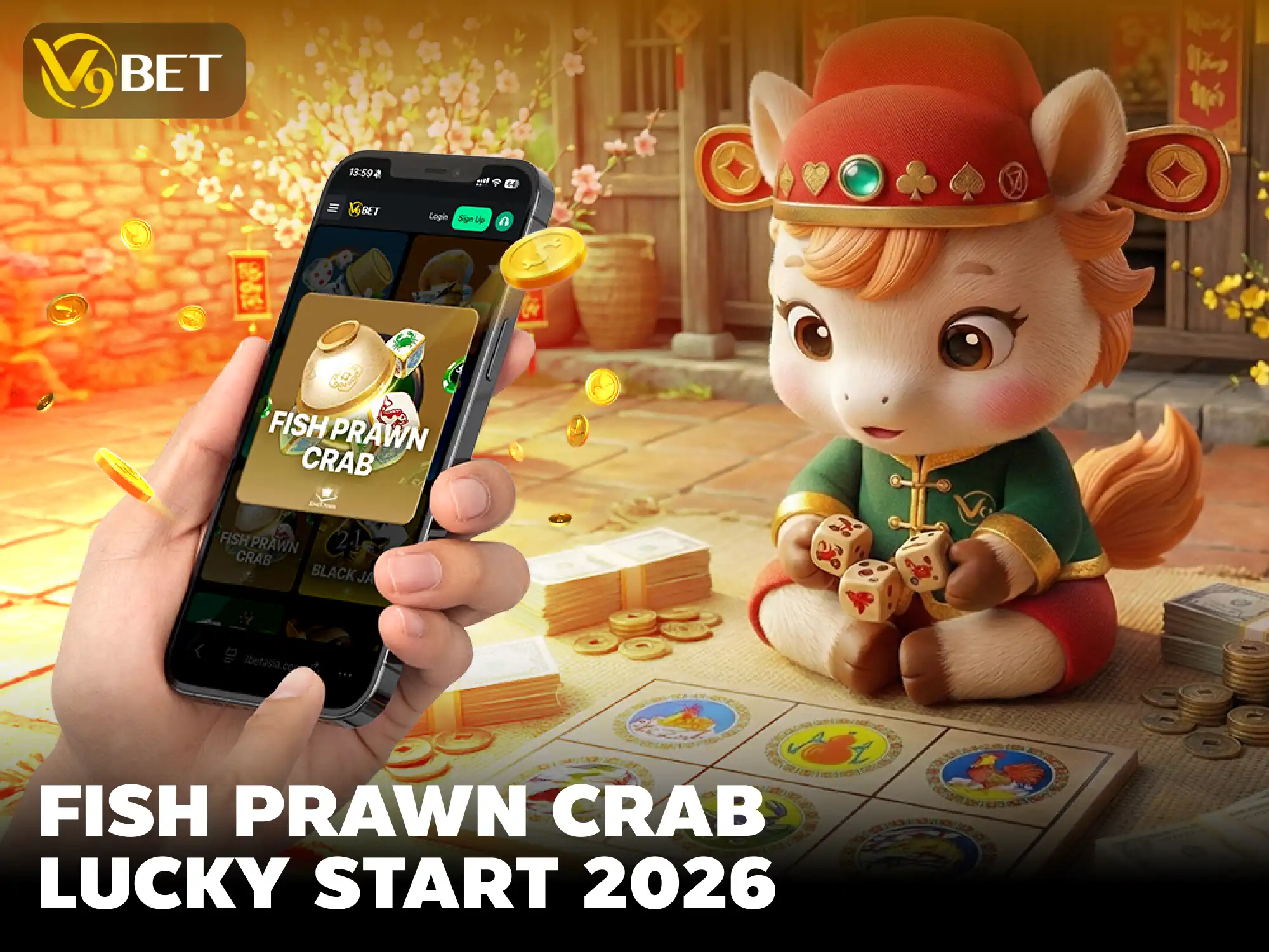Fish Prawn Crab 2026 – A Lucky Start & Winning Fortune from the First Round