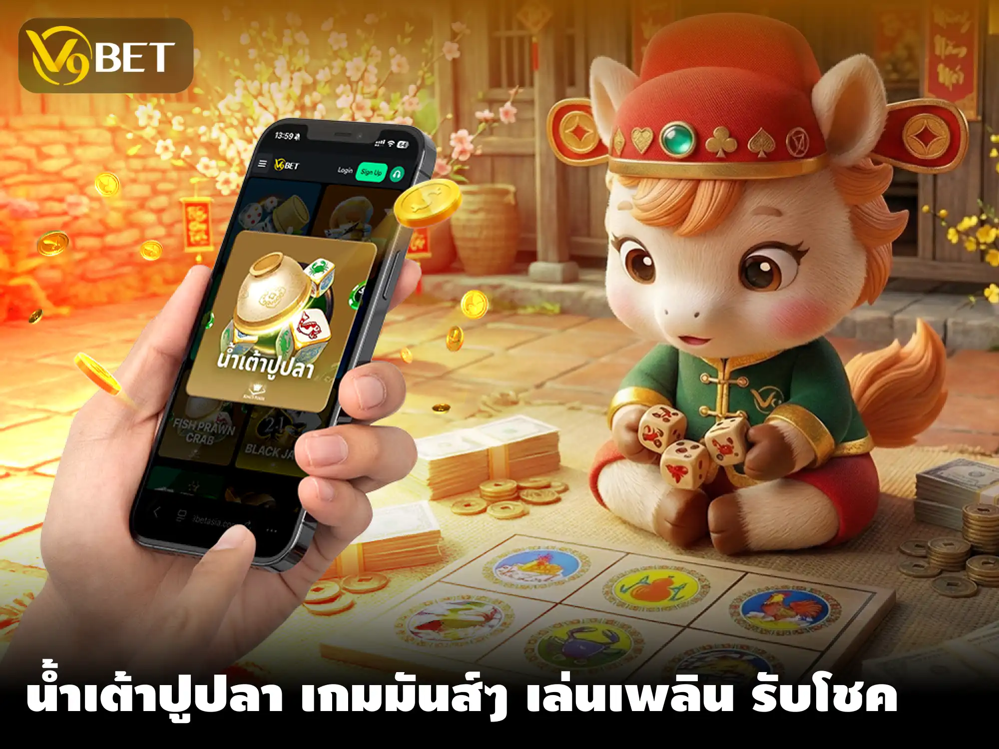 เกมมันส์รับต้นปี 2026 น้ำเต้าปูปลา คนไทยเล่นง่าย รวยไวทันใจ