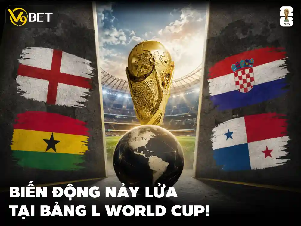 Bảng L World Cup 2026: Anh, Croatia, Ghana & Panama – Ai Sẽ Đi Tiếp?