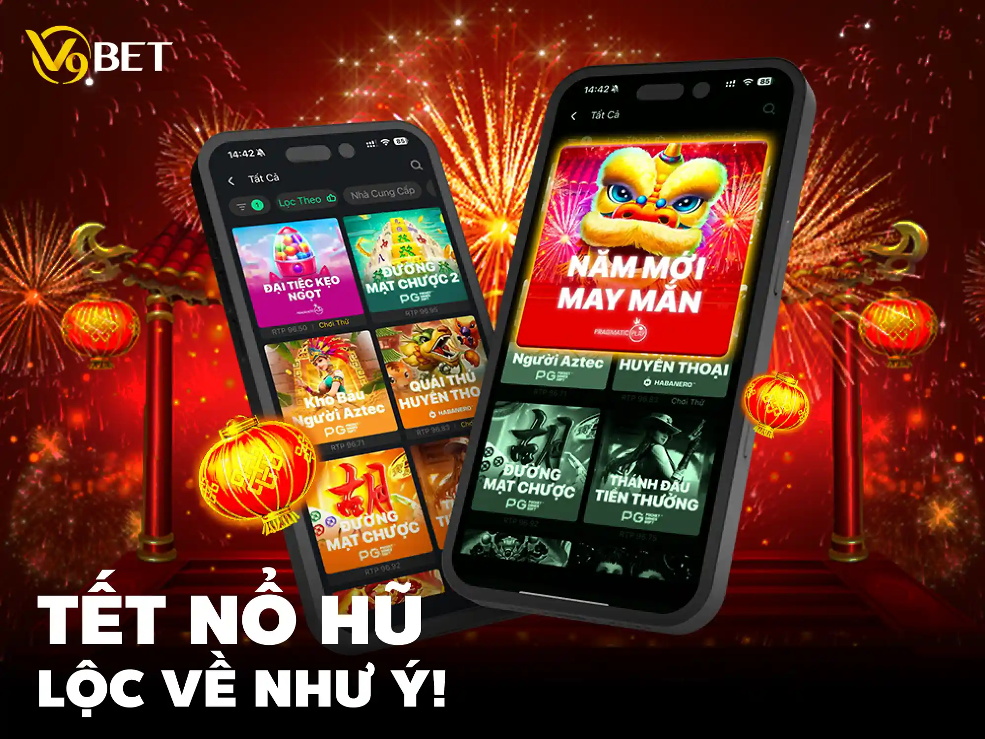 Tết Nổ Hũ Siêu To - Lì Xì Đón Lộc, Bắt Đầu Năm Mới Đại Phát!