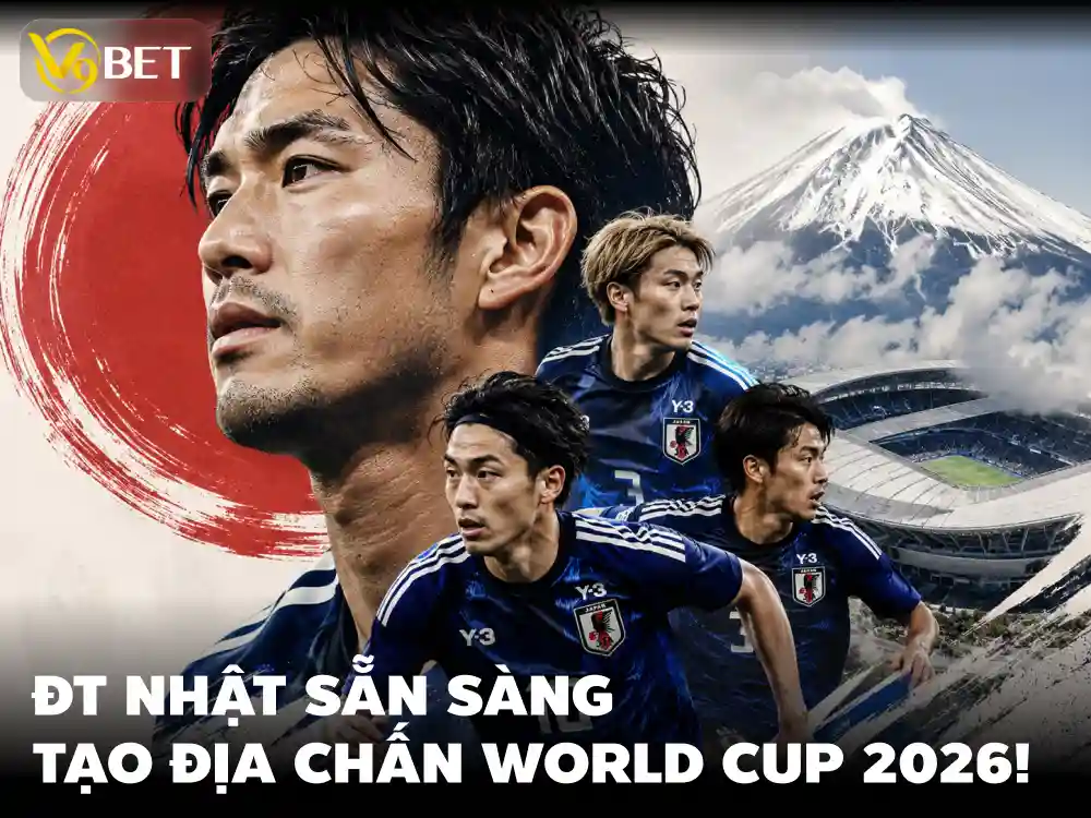 Nhật Bản World Cup 2026: Đội Hình, Chiến Thuật & Cơ Hội Vượt Vòng 16