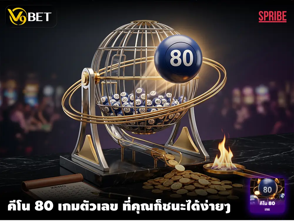 คีโน 80 หมวดเกมเทอร์โบ Spribe เพลิดเพลินกับตัวเลข ทำเงินได้ฉ่ำ