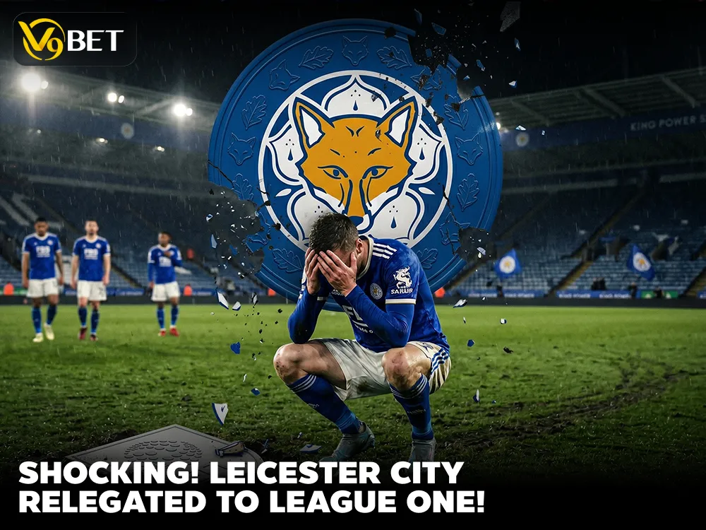 Shocking Fall: Leicester City Relegated to League One