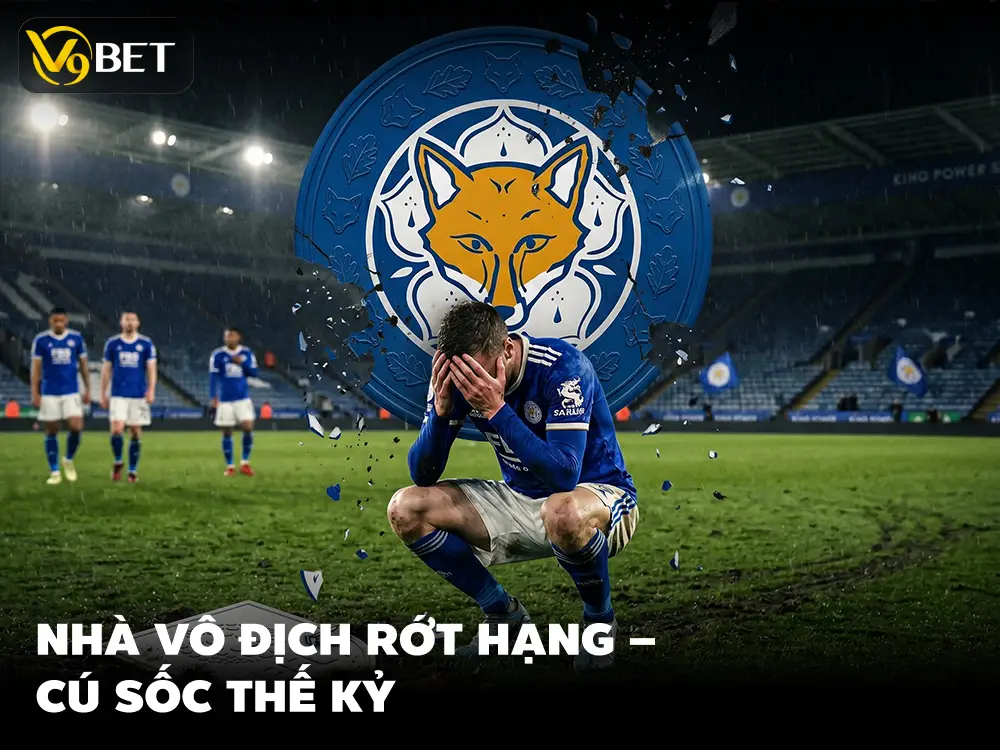 Ngoại Hạng Anh: Leicester Rớt Hạng Sau 10 Năm Vô Địch