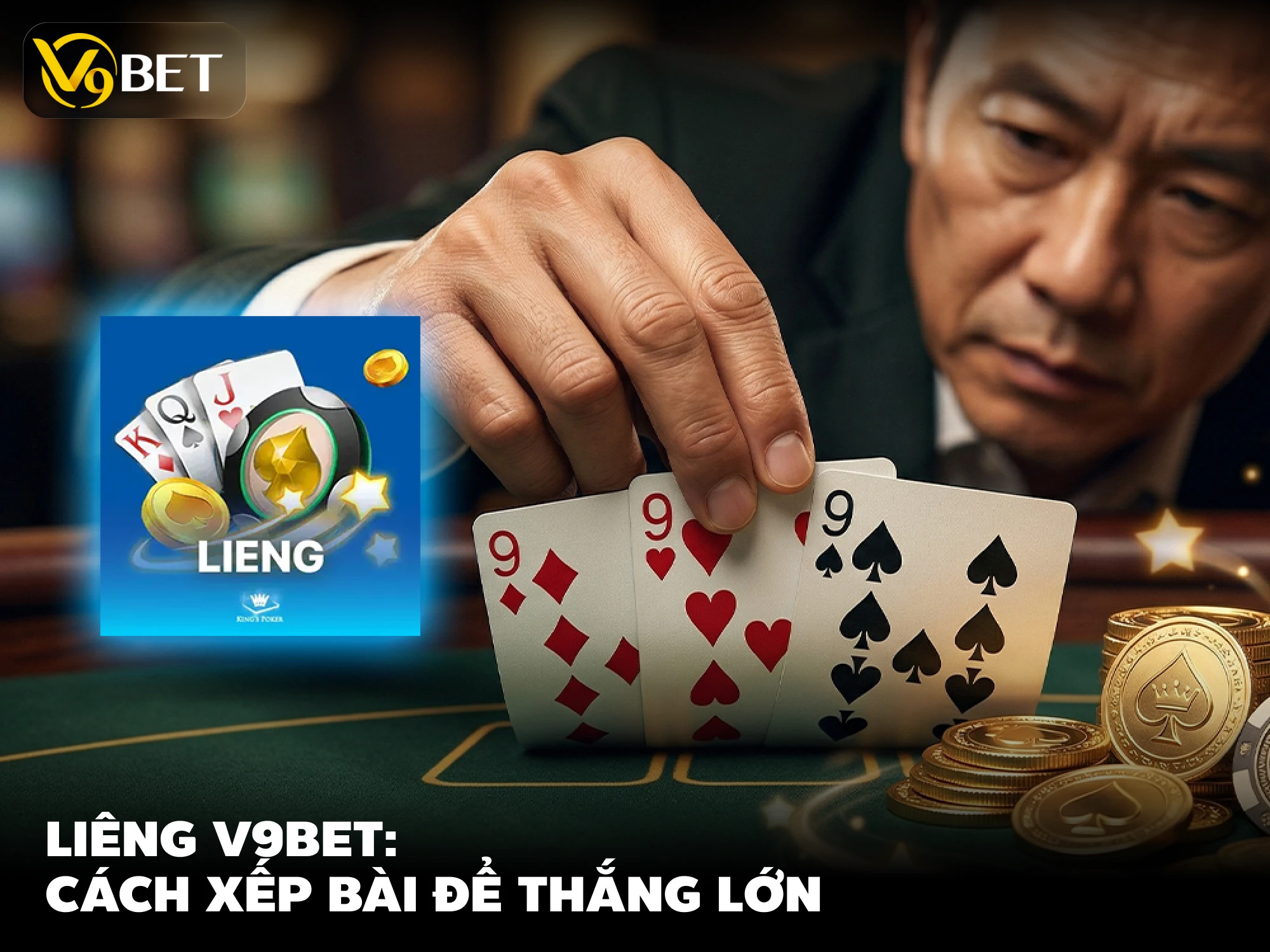 V9Bet Bài Liêng: Cách Chơi & Bí Quyết Sắp Bài Để Thắng Lớn Mỗi Ván