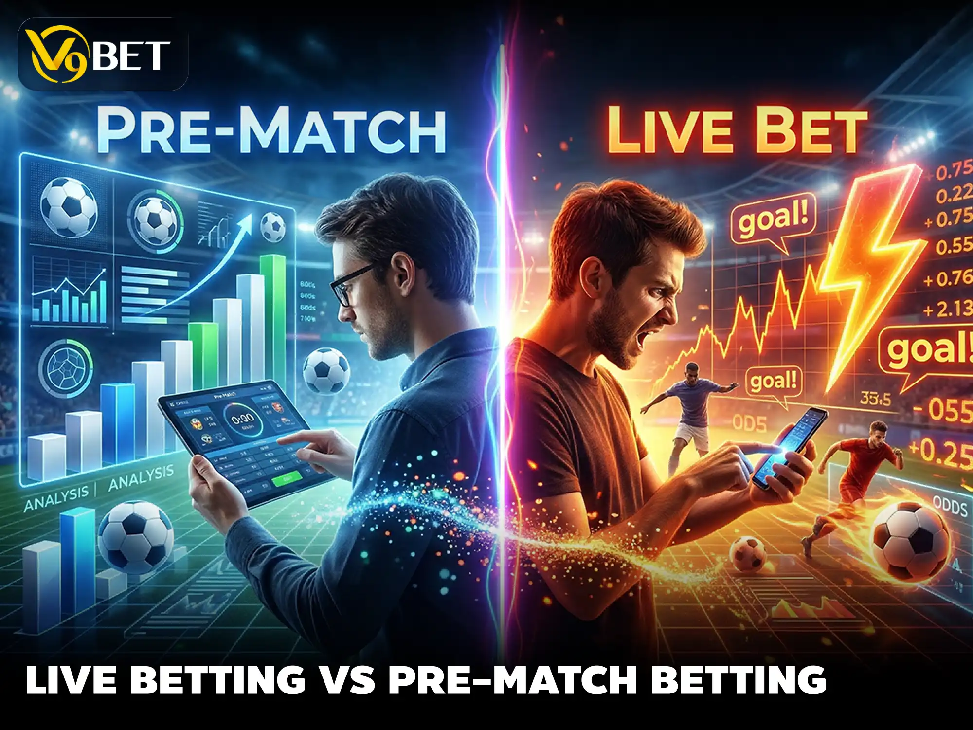 Live Betting vs Pre-Match Odds: Key Differences & Betting Guide 2026
