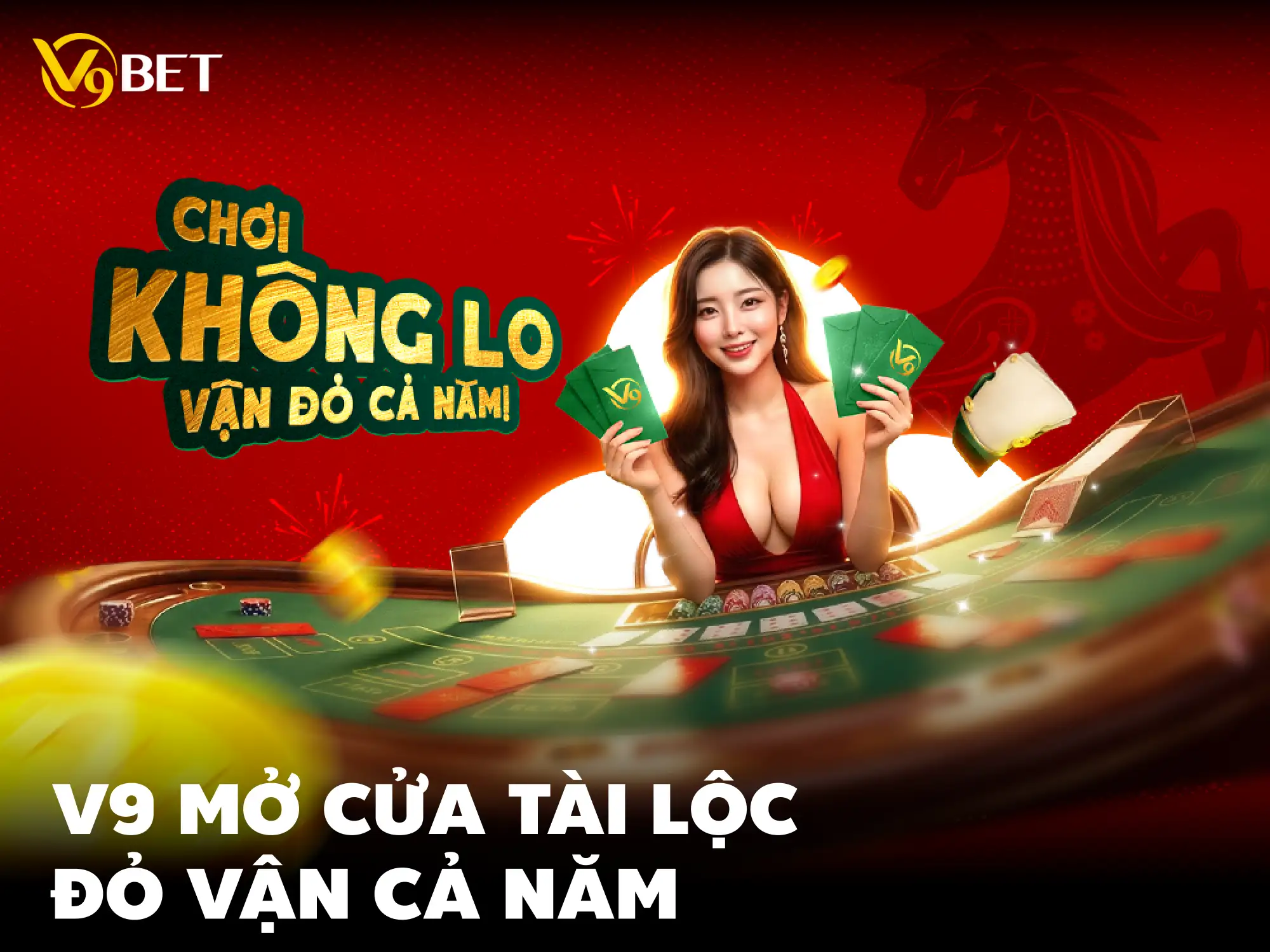 V9 Gõ Cửa Tài Lộc - Vận Đỏ Cả Năm