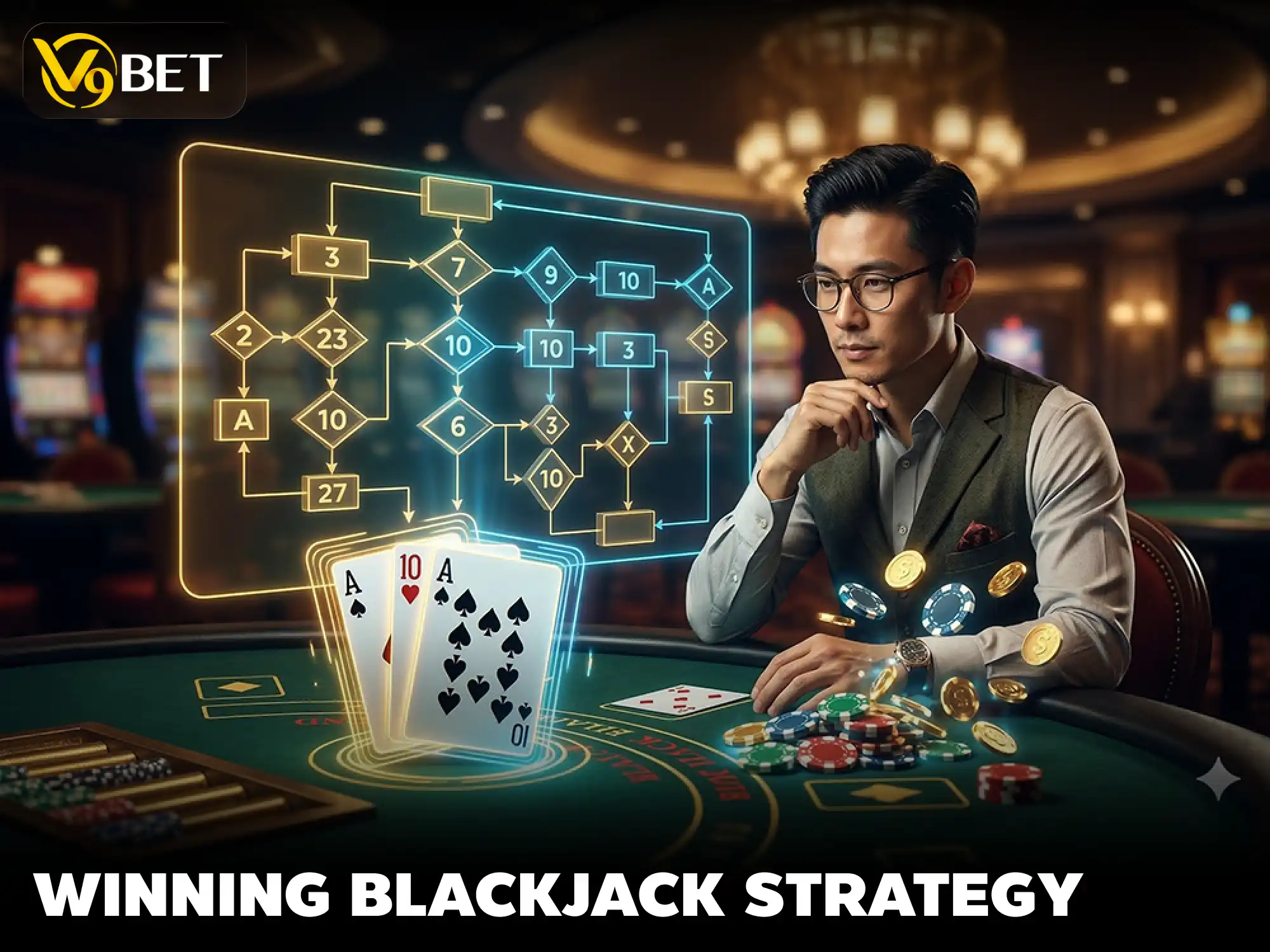 Online Blackjack Strategy – When to Hit, Stand, Double or Split for Maximum Wins