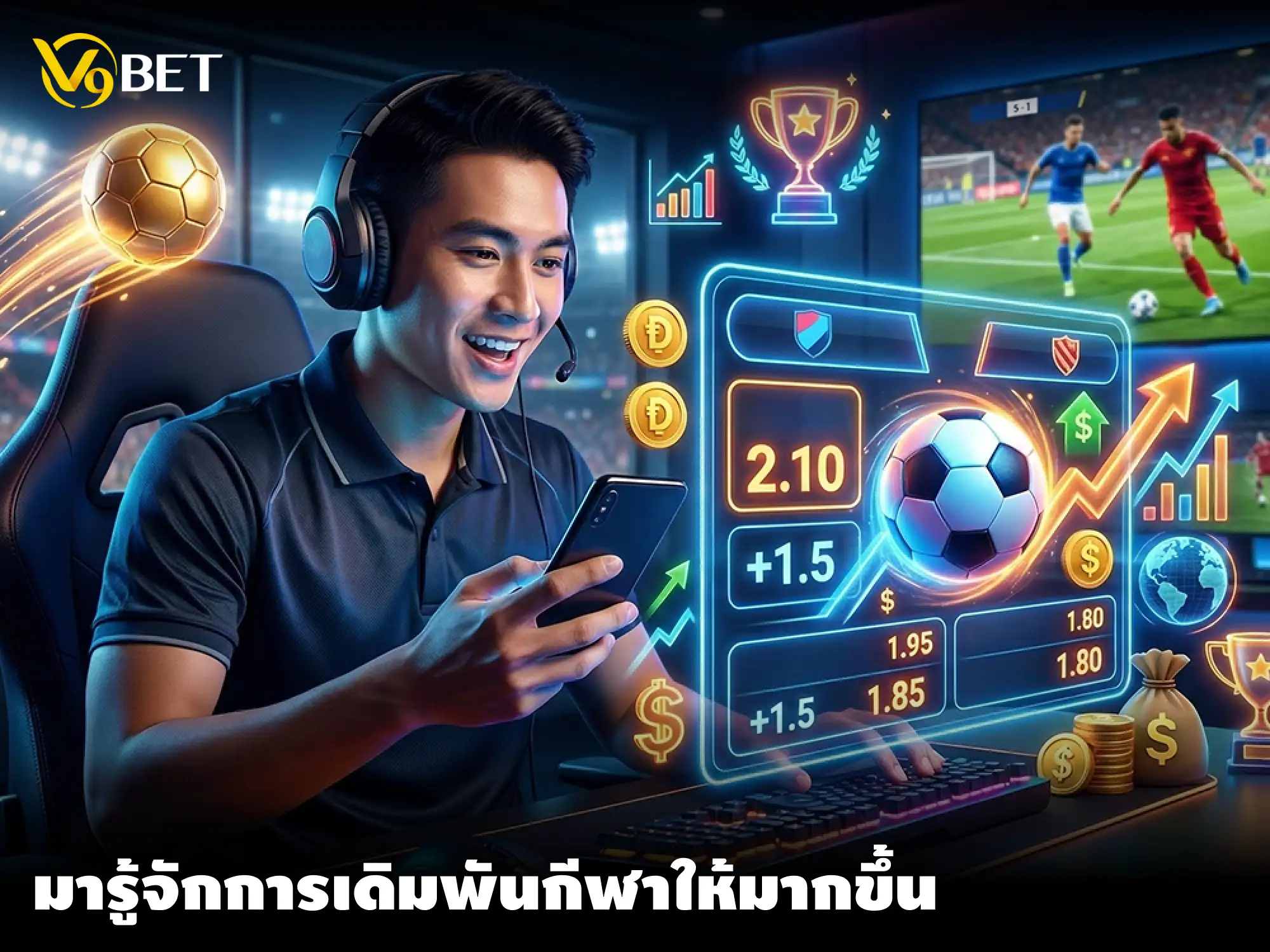เดิมพันกีฬาออนไลน์คืออะไร? ประเภทเดิมพันและวิธีอ่านราคา