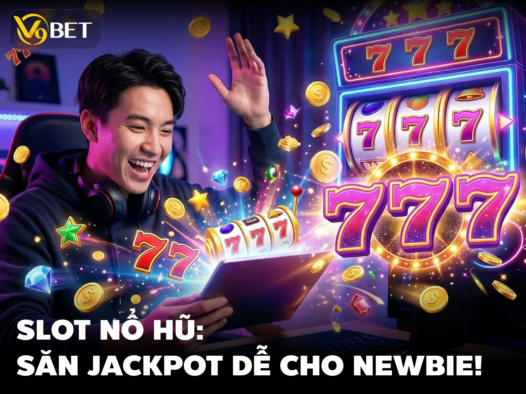 Game Slot Trả Thưởng Cao V9Bet 2026: Hướng Dẫn Săn Jackpot Nổ Hũ Cho Người Mới