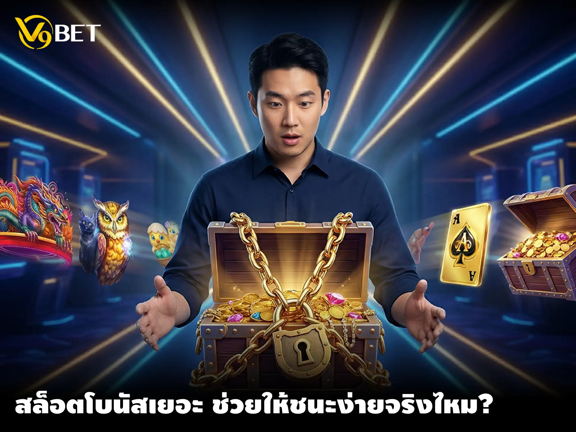 เกมสล็อตที่มีโบนัสเยอะ จะช่วยเพิ่มโอกาสชนะเงินรางวัลจริงไหม?