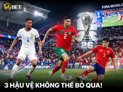 World Cup 2026: 3 Hậu Vệ Xuất Sắc Nhất - Saliba, Hakimi, Cubarsí