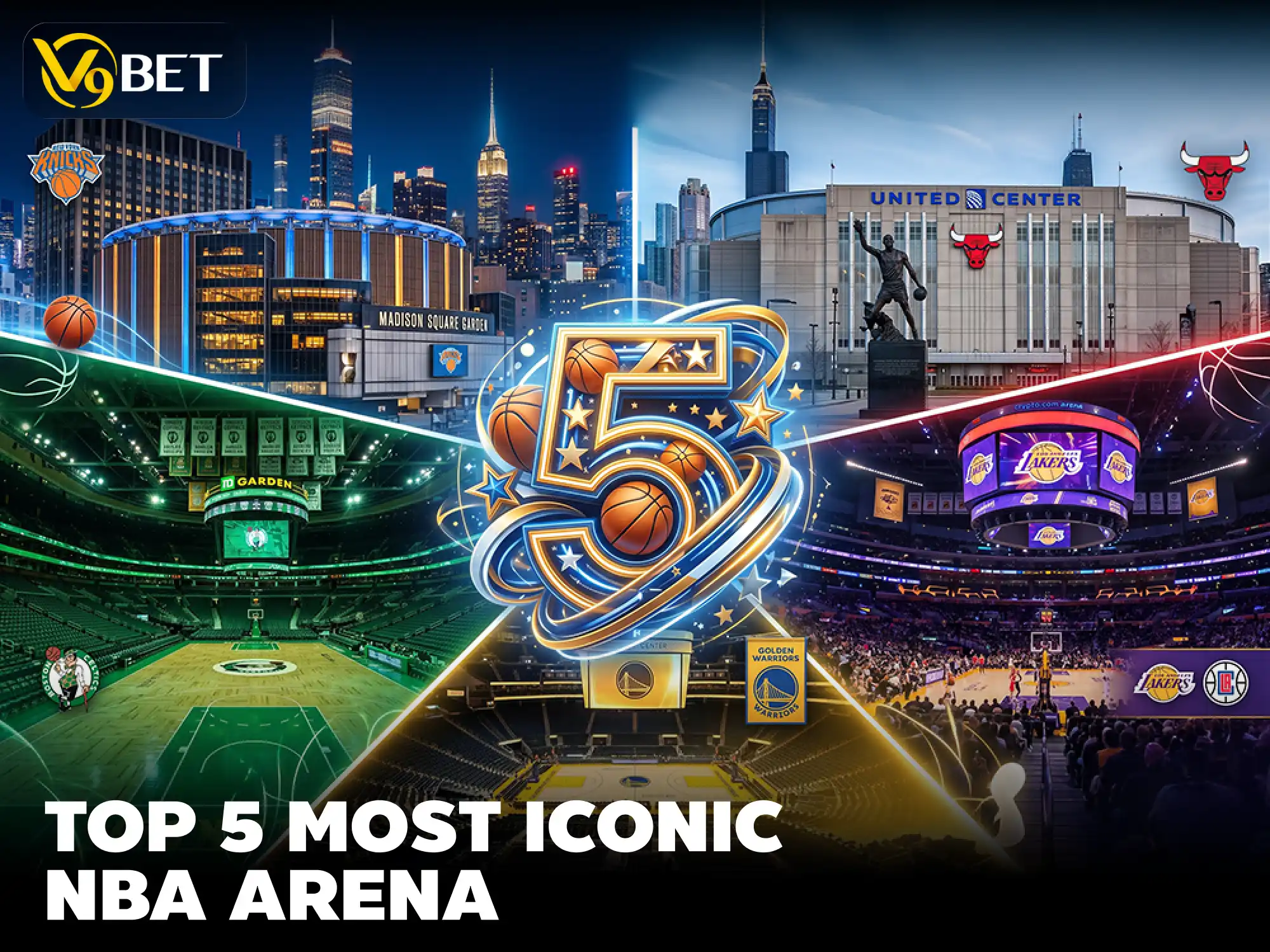 Top 5 Most Iconic and Influential NBA Basketball Arenas