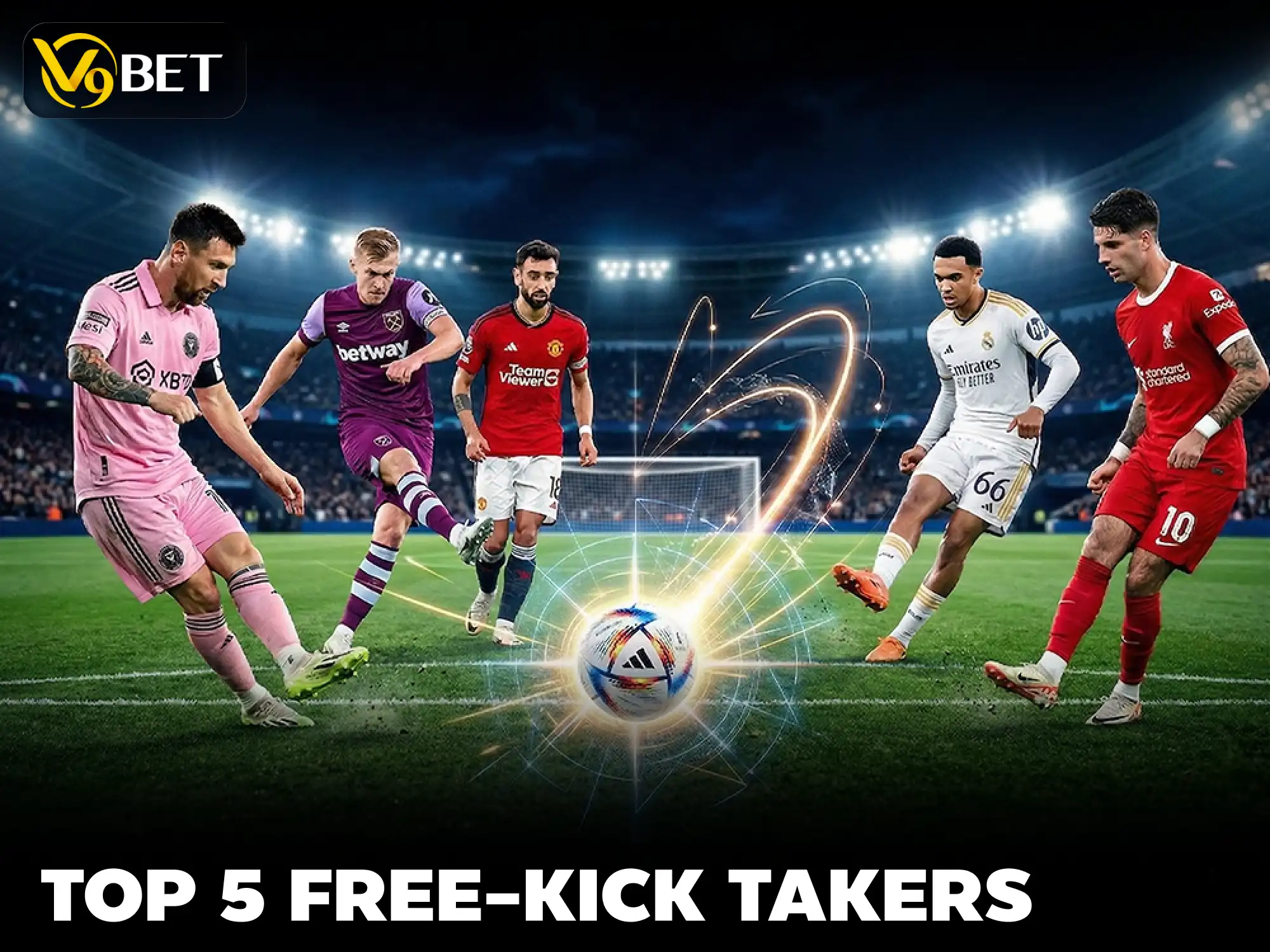 Top 5 Free-Kick Specialists in Modern Football Today