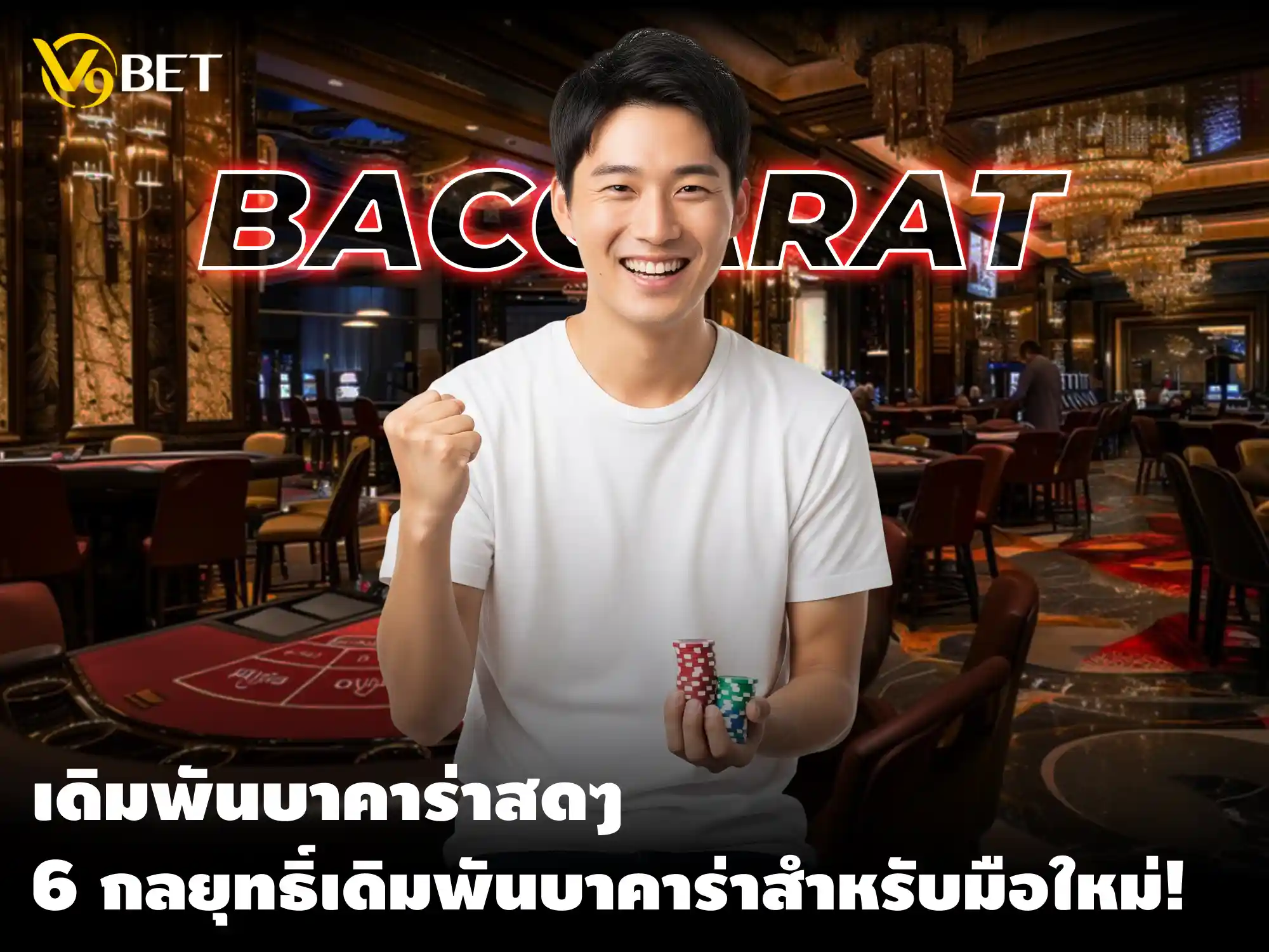 6 กลยุทธิ์เดิมพันบาคาร่า สำหรับมือใหม่ ที่จะพาให้คุณปังๆ กำไรฉ่ำ