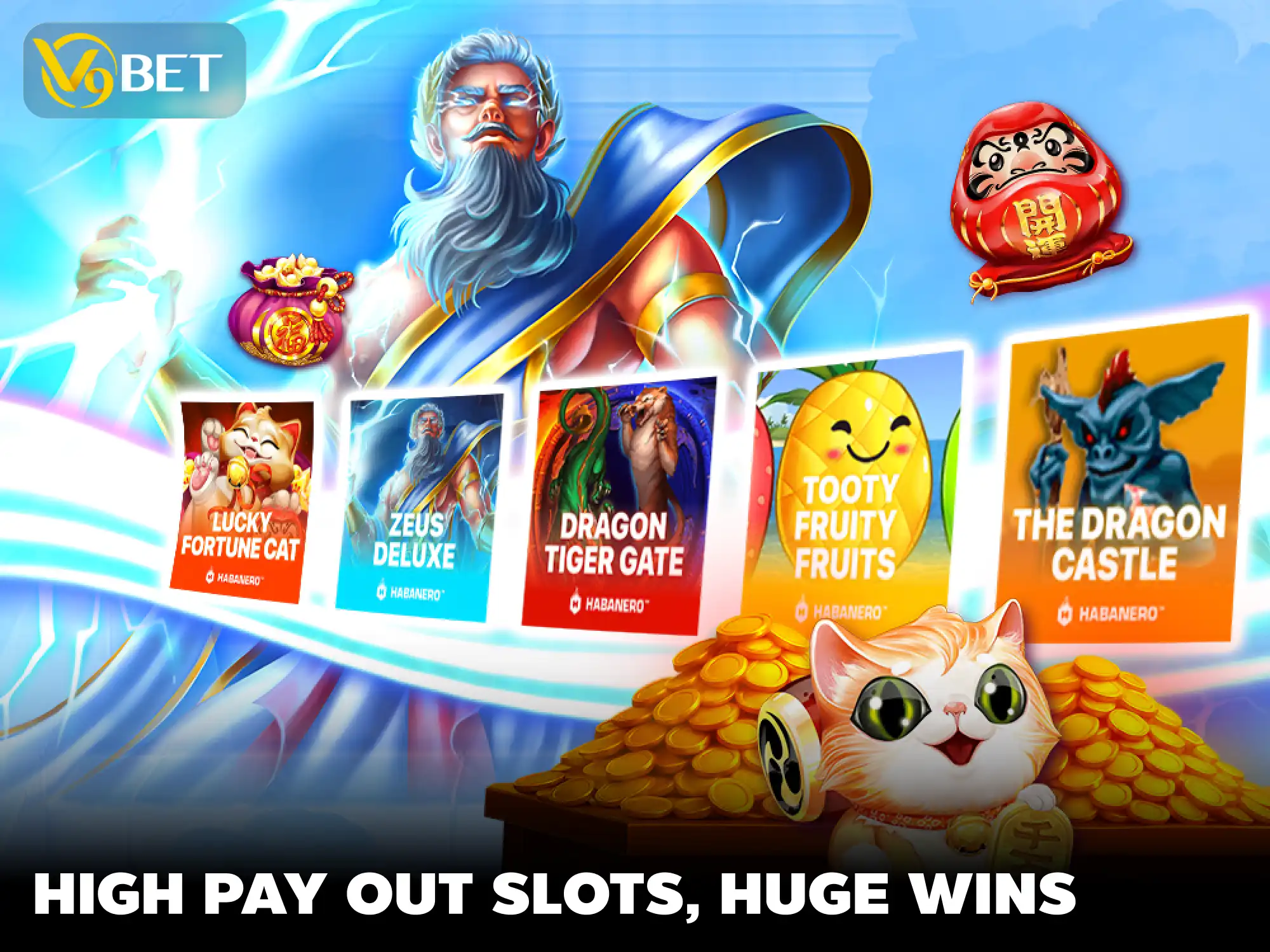 Top Online Slot Games with the Highest RTP Rates at V9Bet