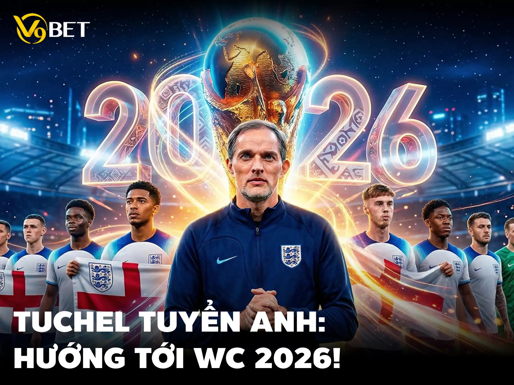 Cá Cược Bóng Đá Online: Tuchel Gia Hạn Tuyển Anh Đến Euro 2028 – Cơ Hội Vàng World Cup 2026